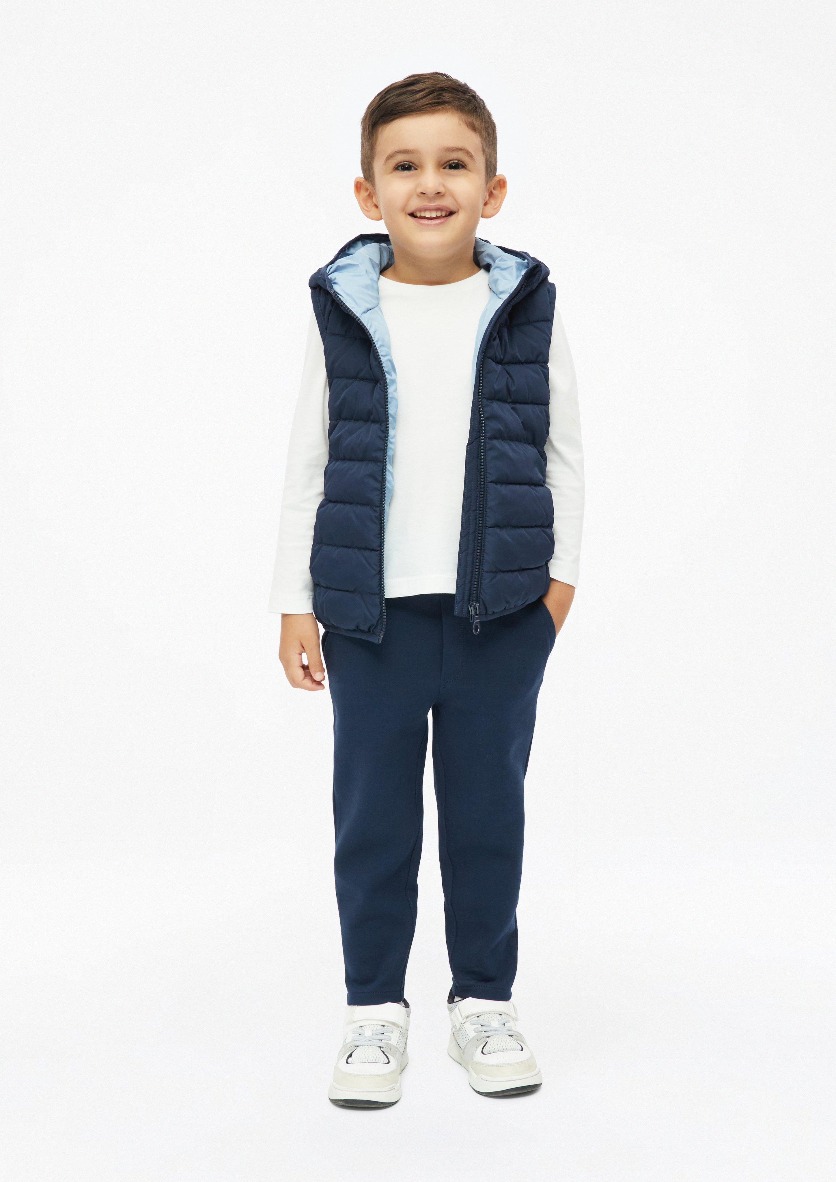 Kinder Jogpants mit Eingrifftaschen in blau von s.Oliver
