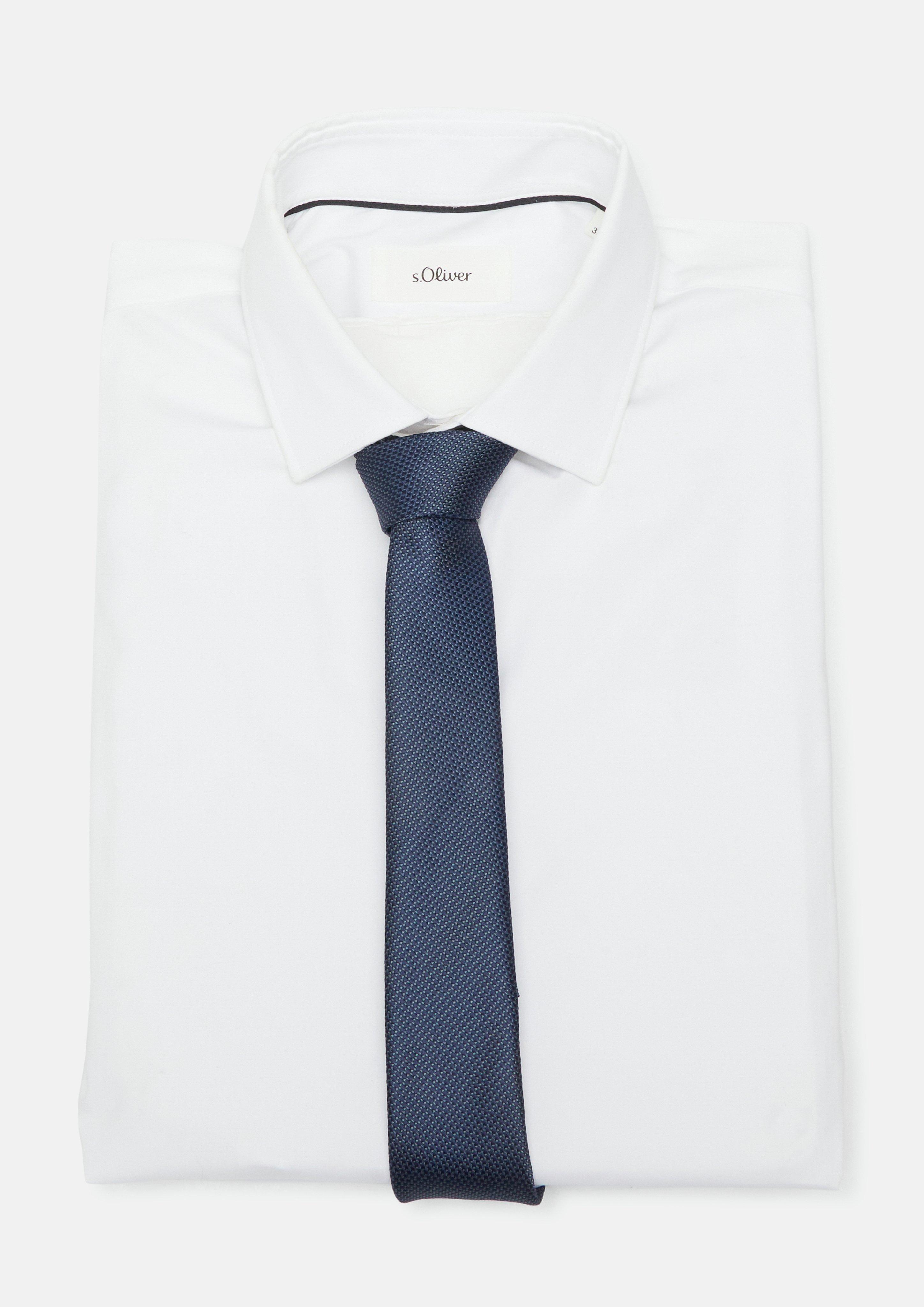 Hommes Cravate en bleu de s.Oliver BLACK LABEL