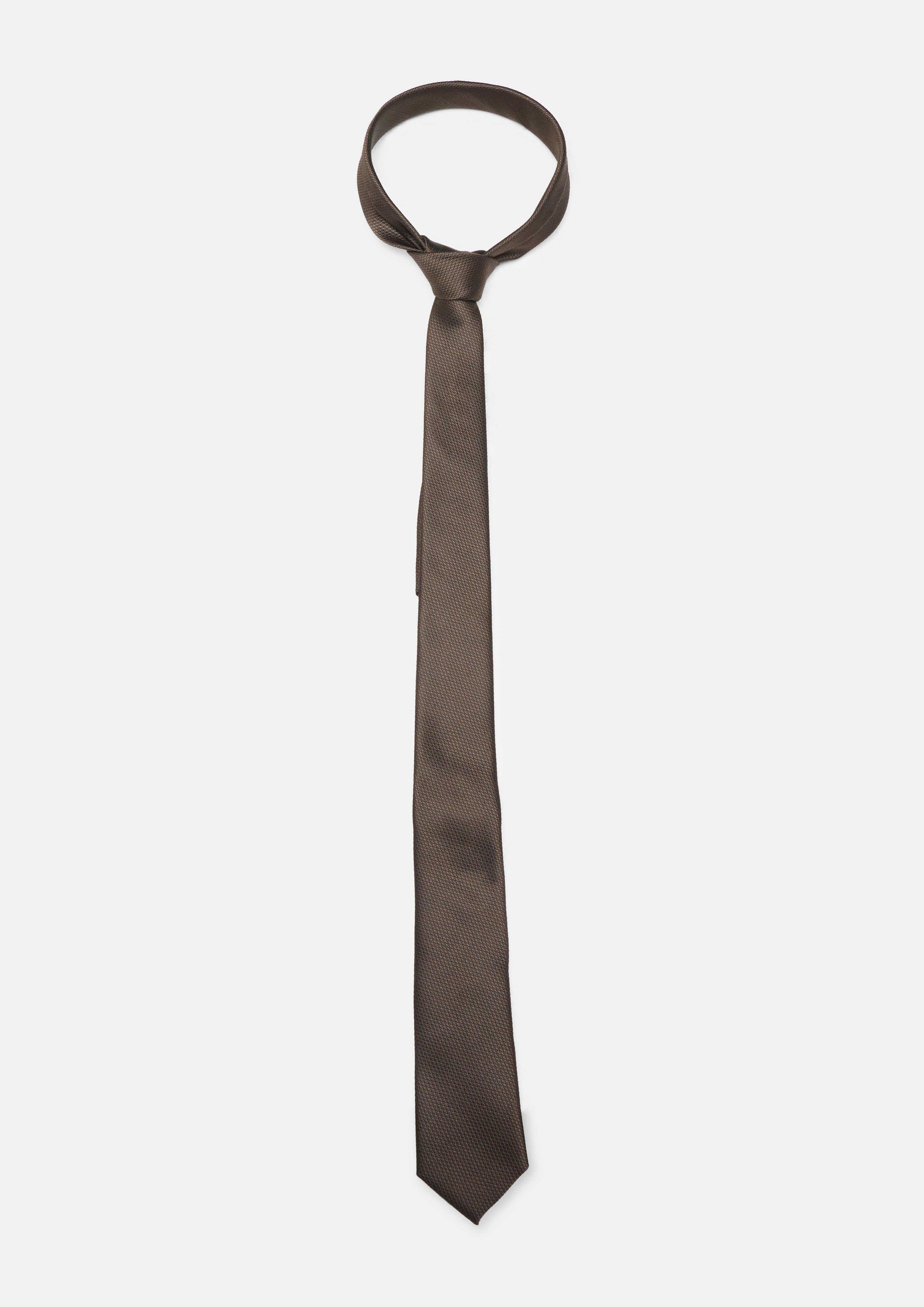 Herren Krawatte in braun von s.Oliver BLACK LABEL