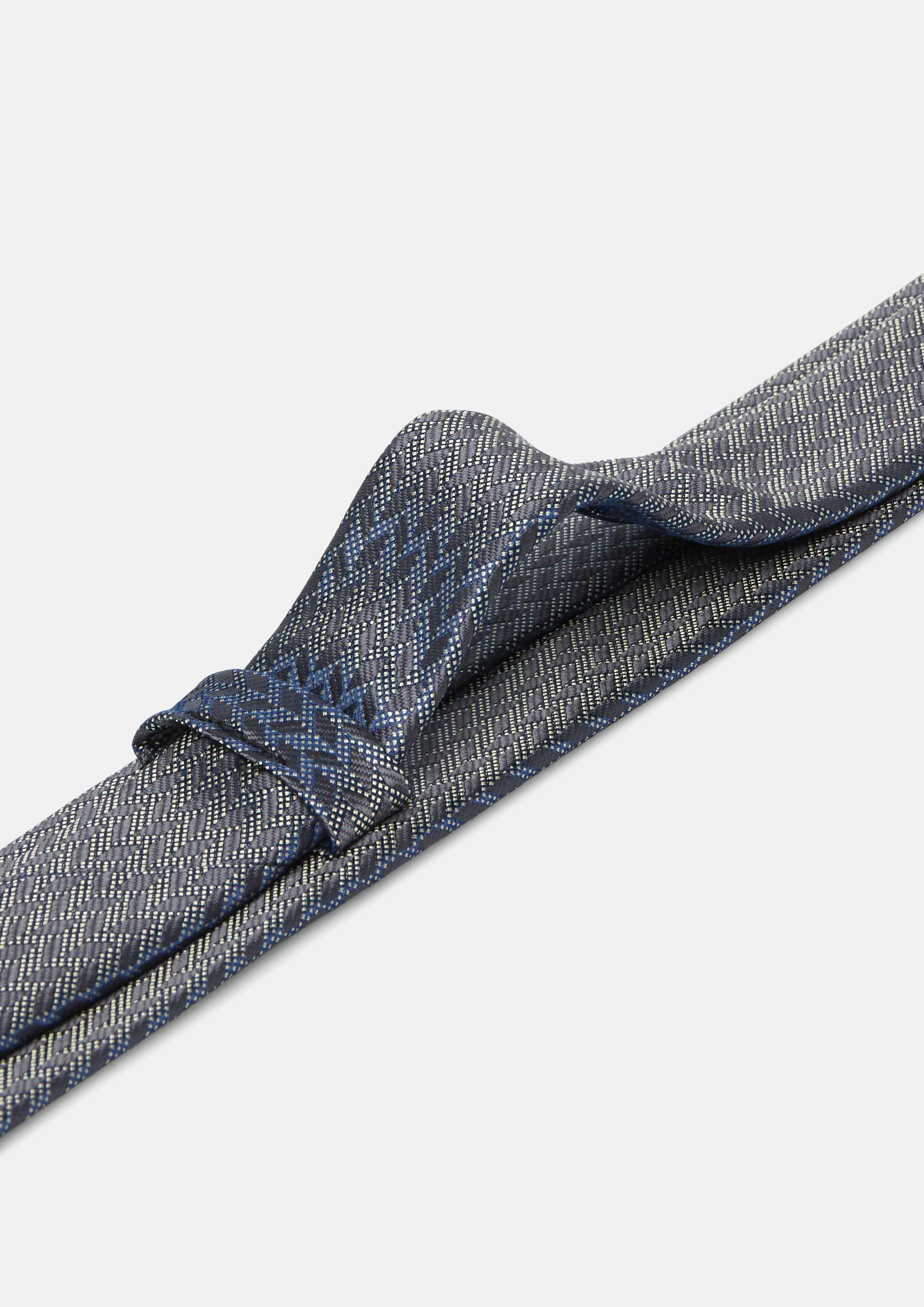 Herren Krawatte in blau von s.Oliver BLACK LABEL