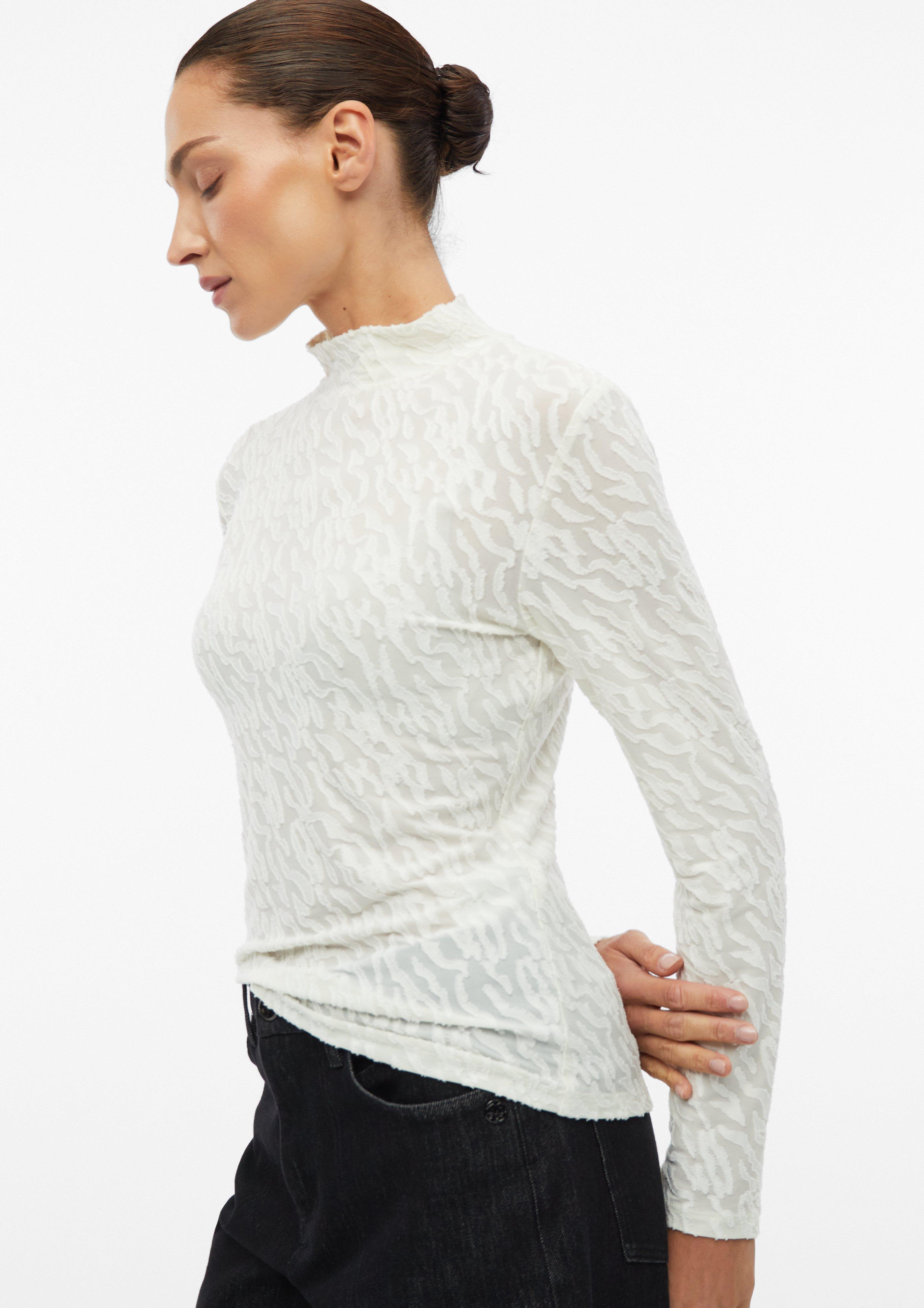 Damen T-Shirt in creme von s.Oliver BLACK LABEL