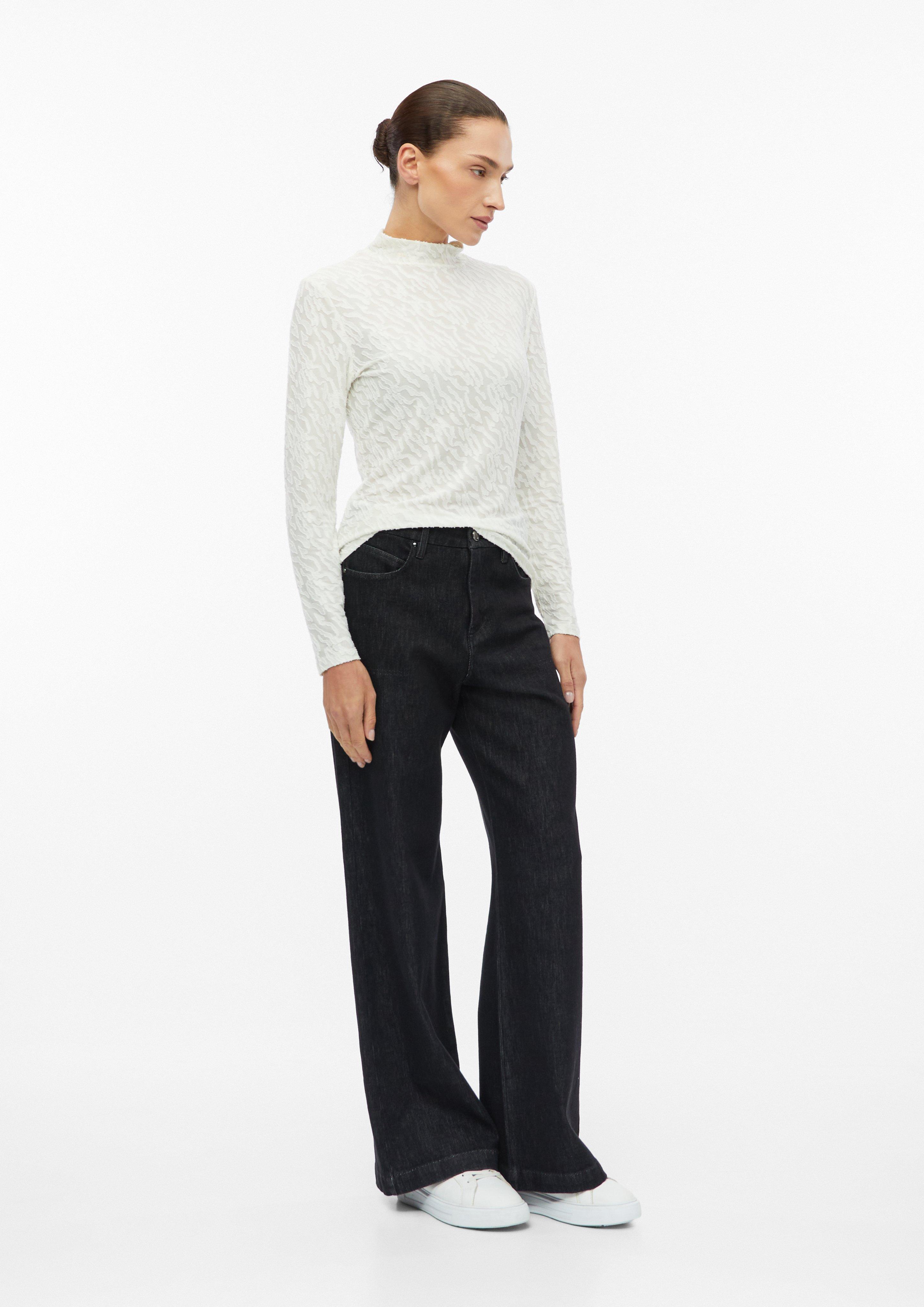 Damen T-Shirt in creme von s.Oliver BLACK LABEL