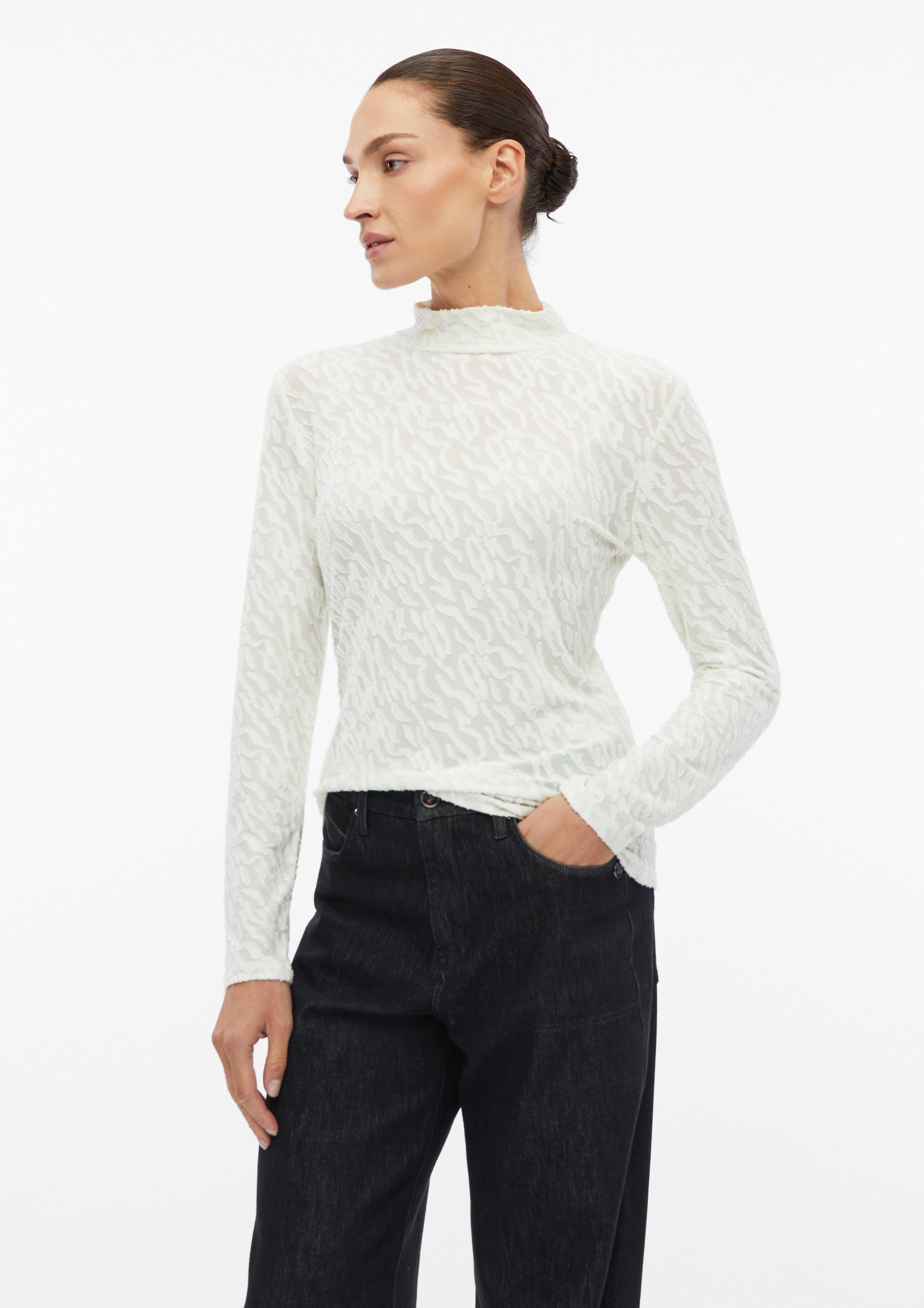 Damen T-Shirt in creme von s.Oliver BLACK LABEL