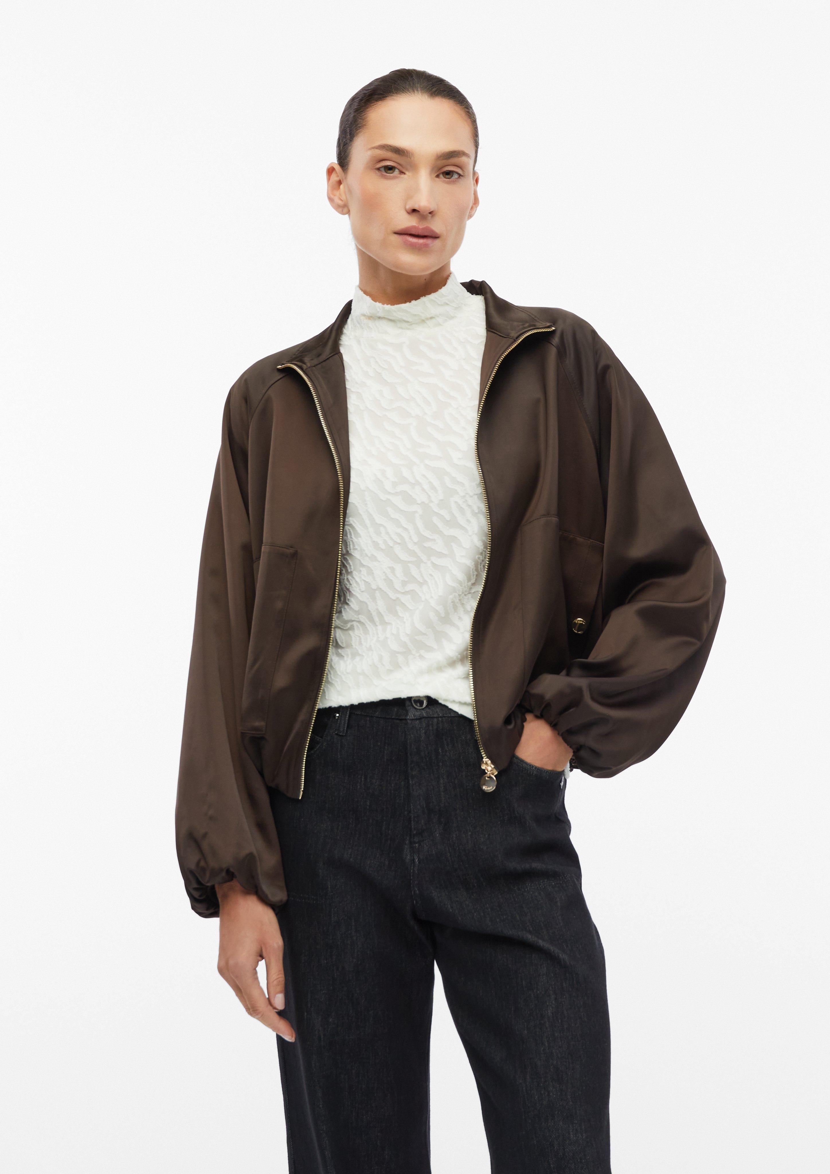 Damen T-Shirt in creme von s.Oliver BLACK LABEL
