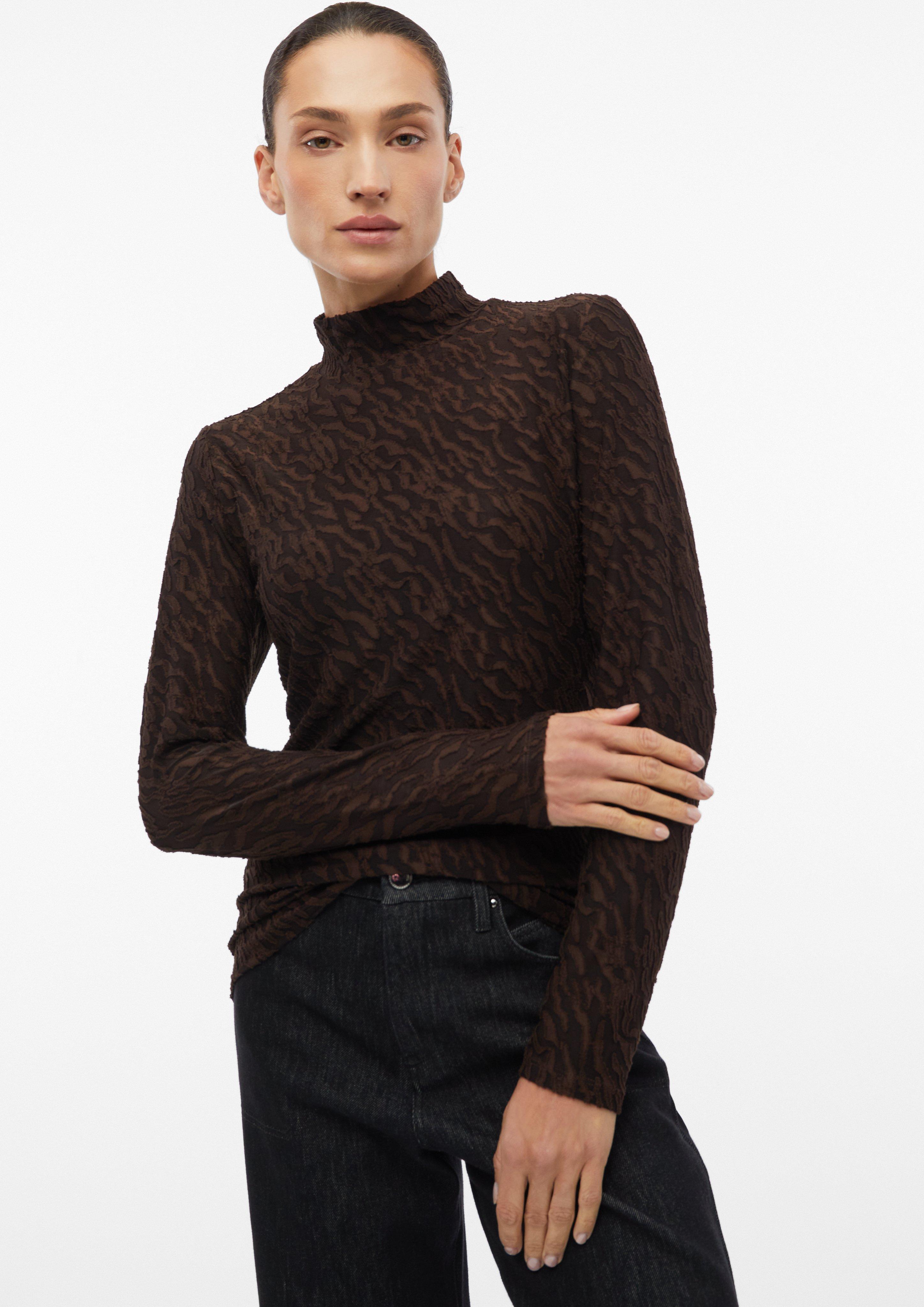 Damen T-Shirt in braun von s.Oliver BLACK LABEL