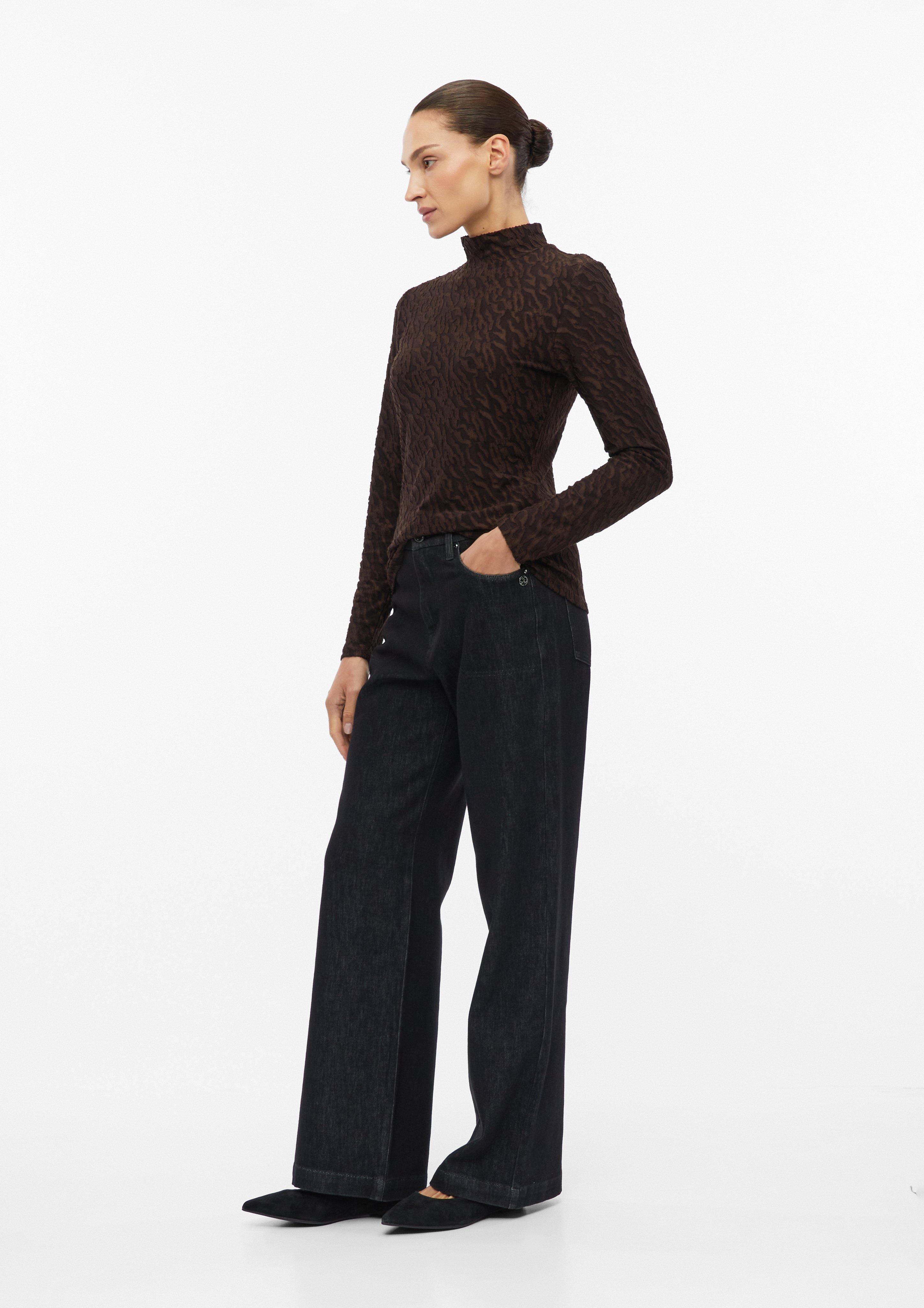 Damen T-Shirt in braun von s.Oliver BLACK LABEL