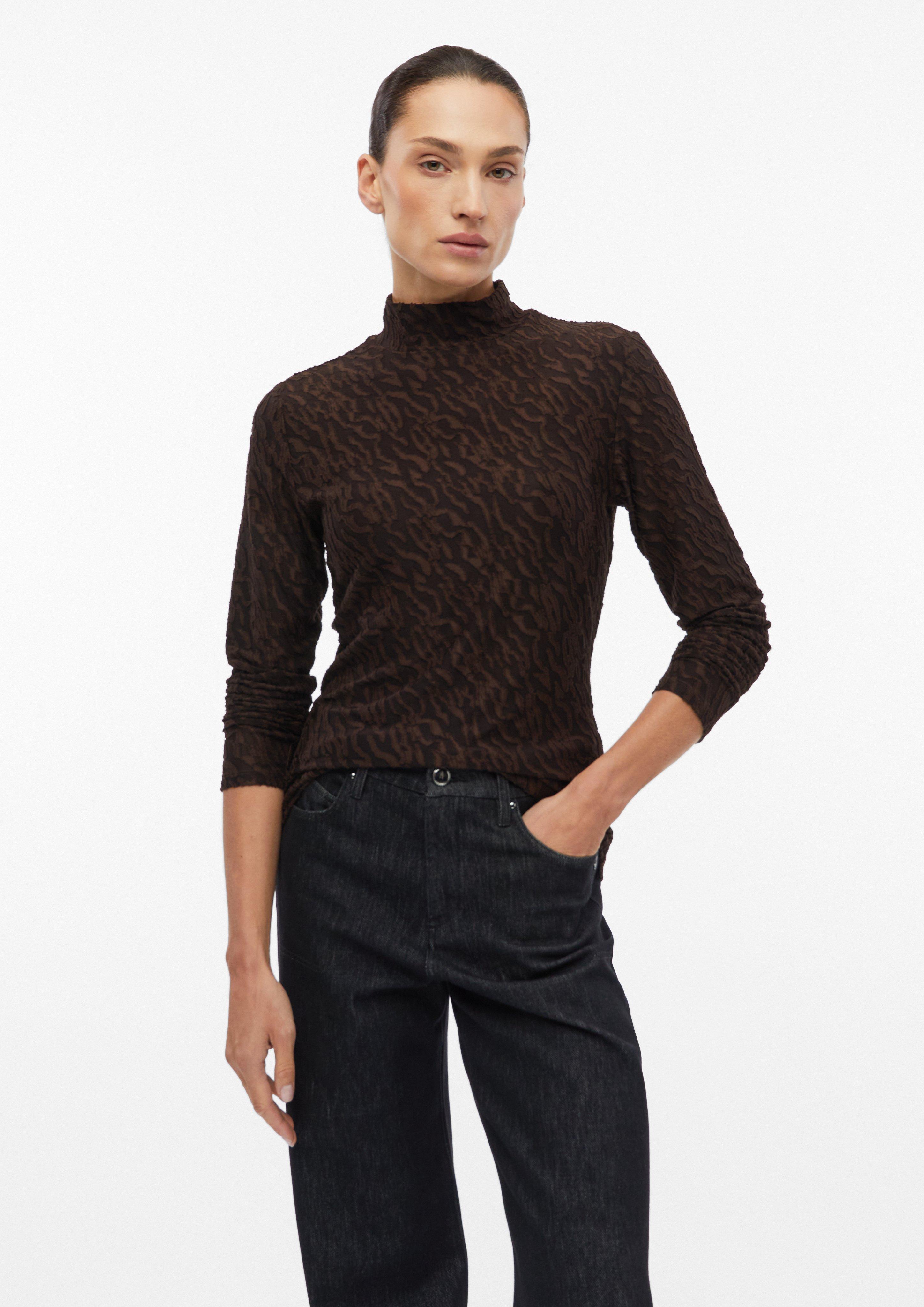 Damen T-Shirt in braun von s.Oliver BLACK LABEL