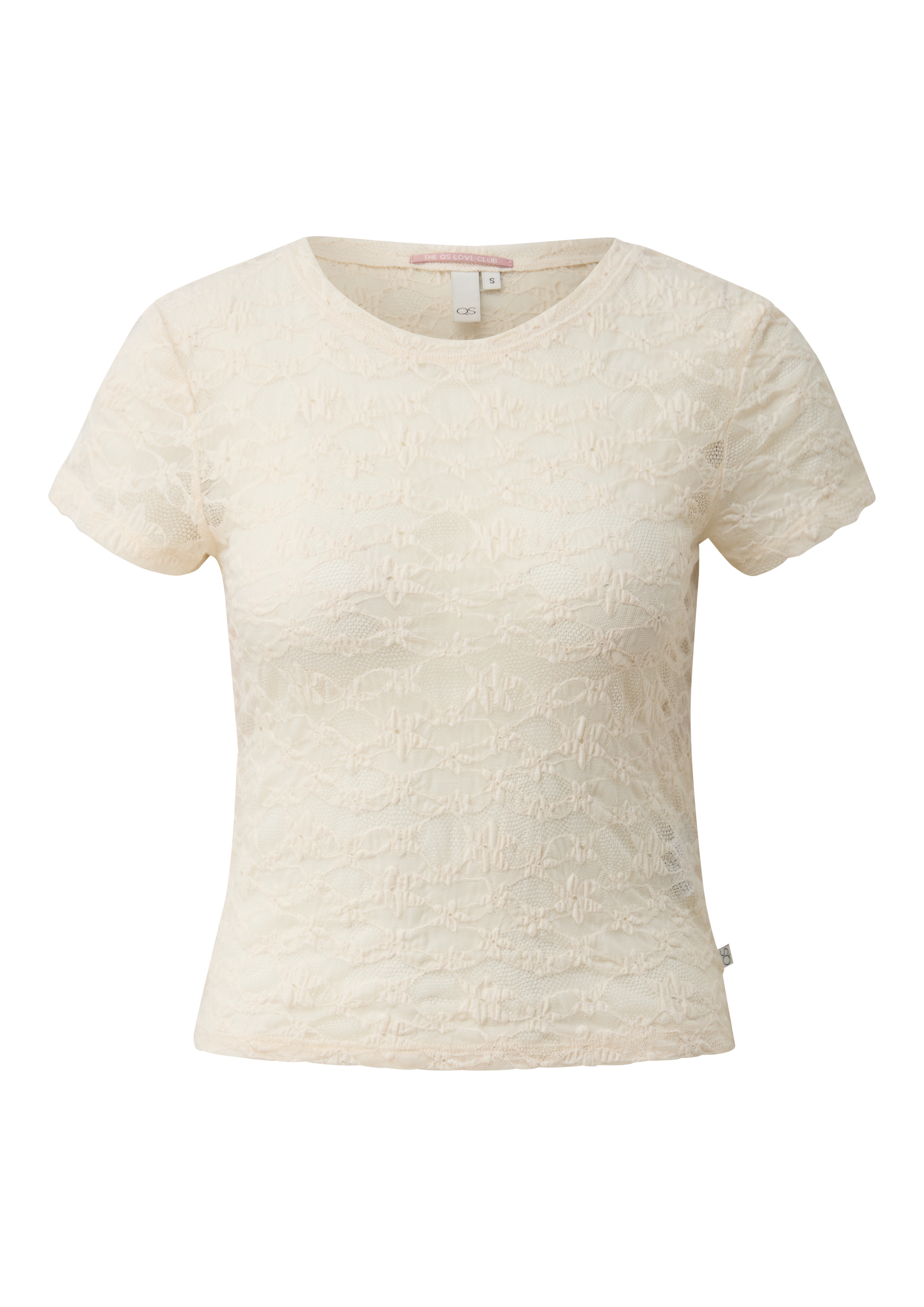 Transparant kanten shirt