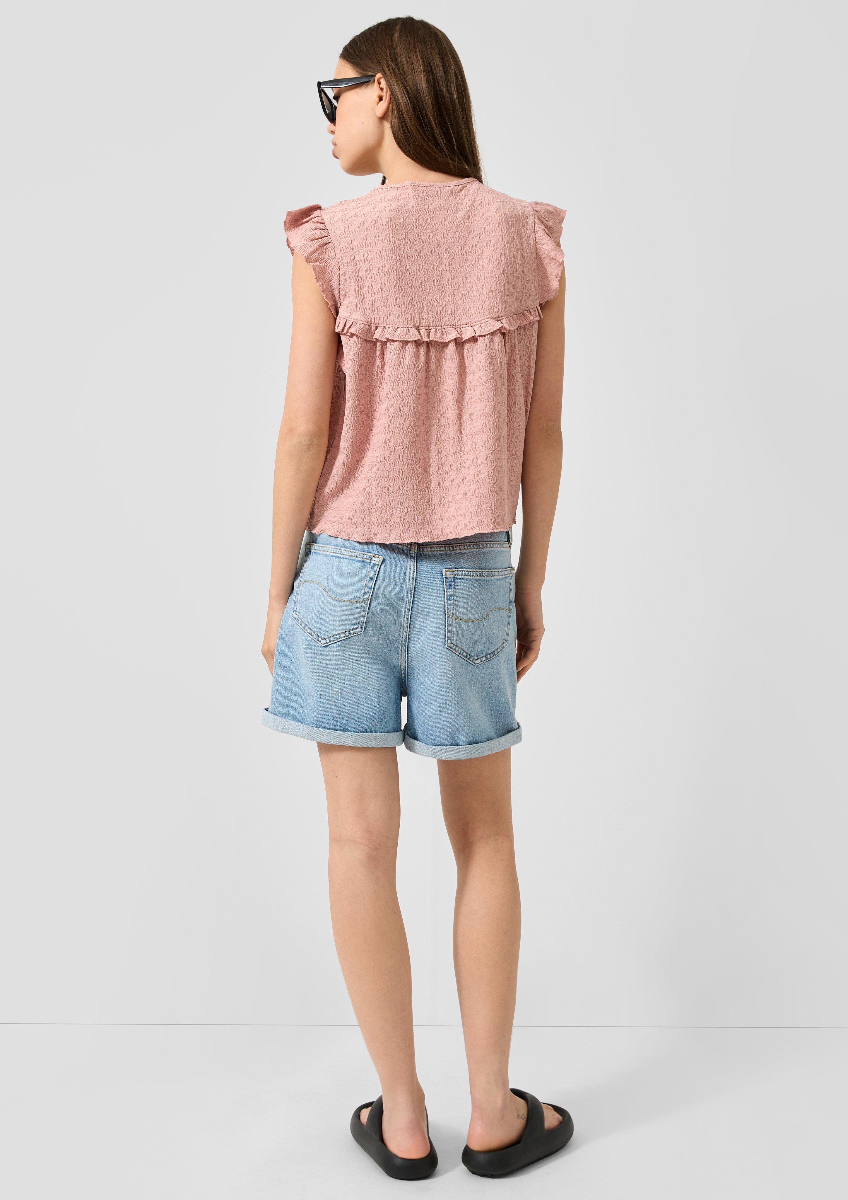 Femmes T-shirt en rose de QS