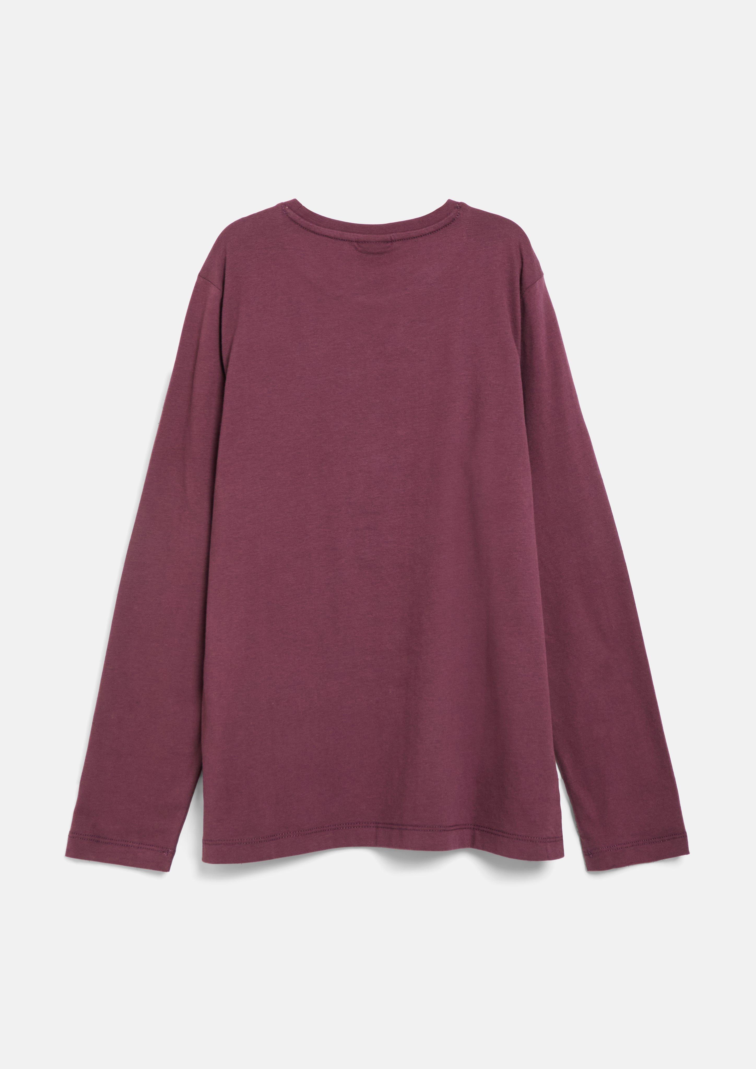 Kinder Longsleeve mit Print in rot von s.Oliver