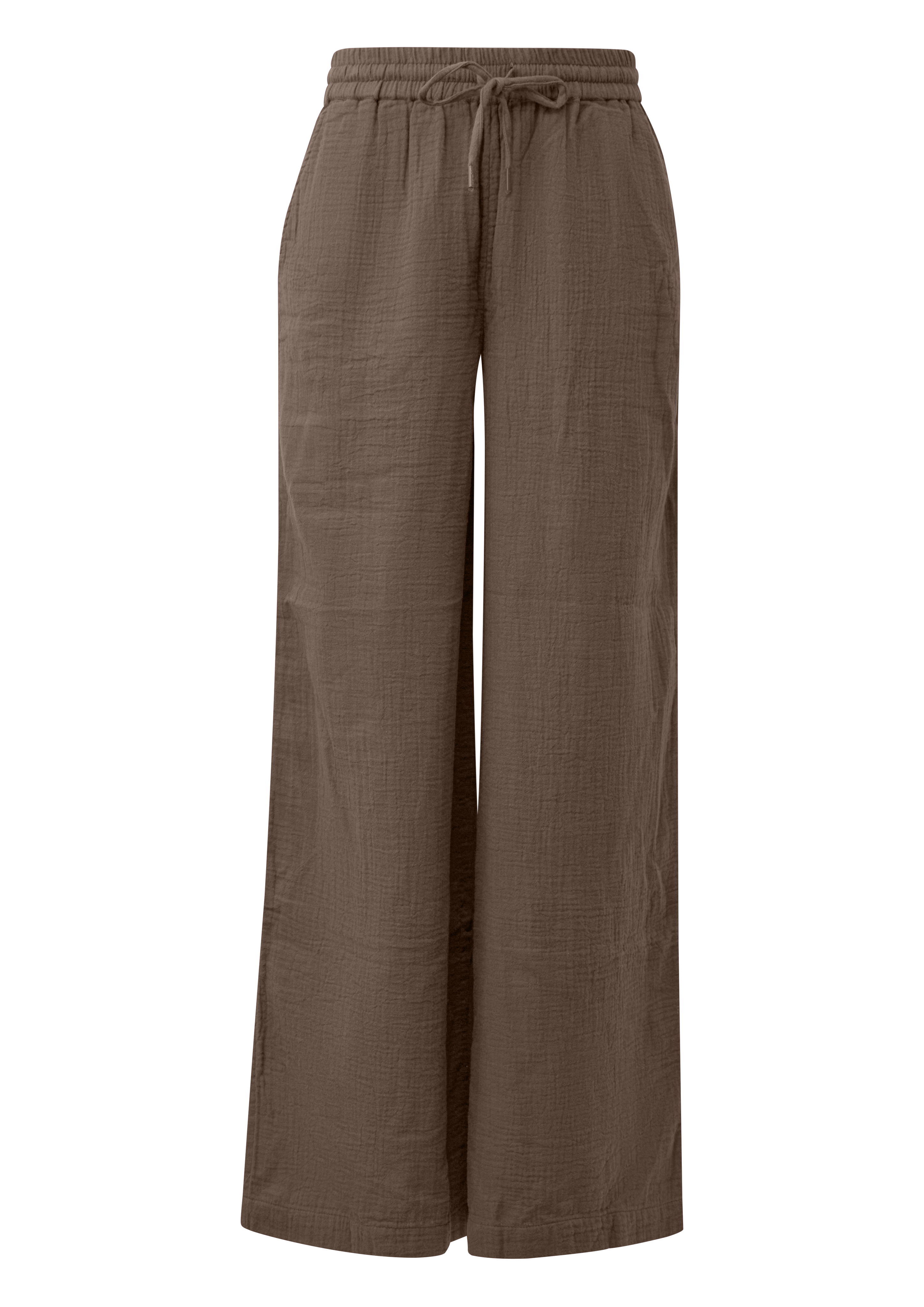Musselin Hose mit weitem Bein und Elastikbund