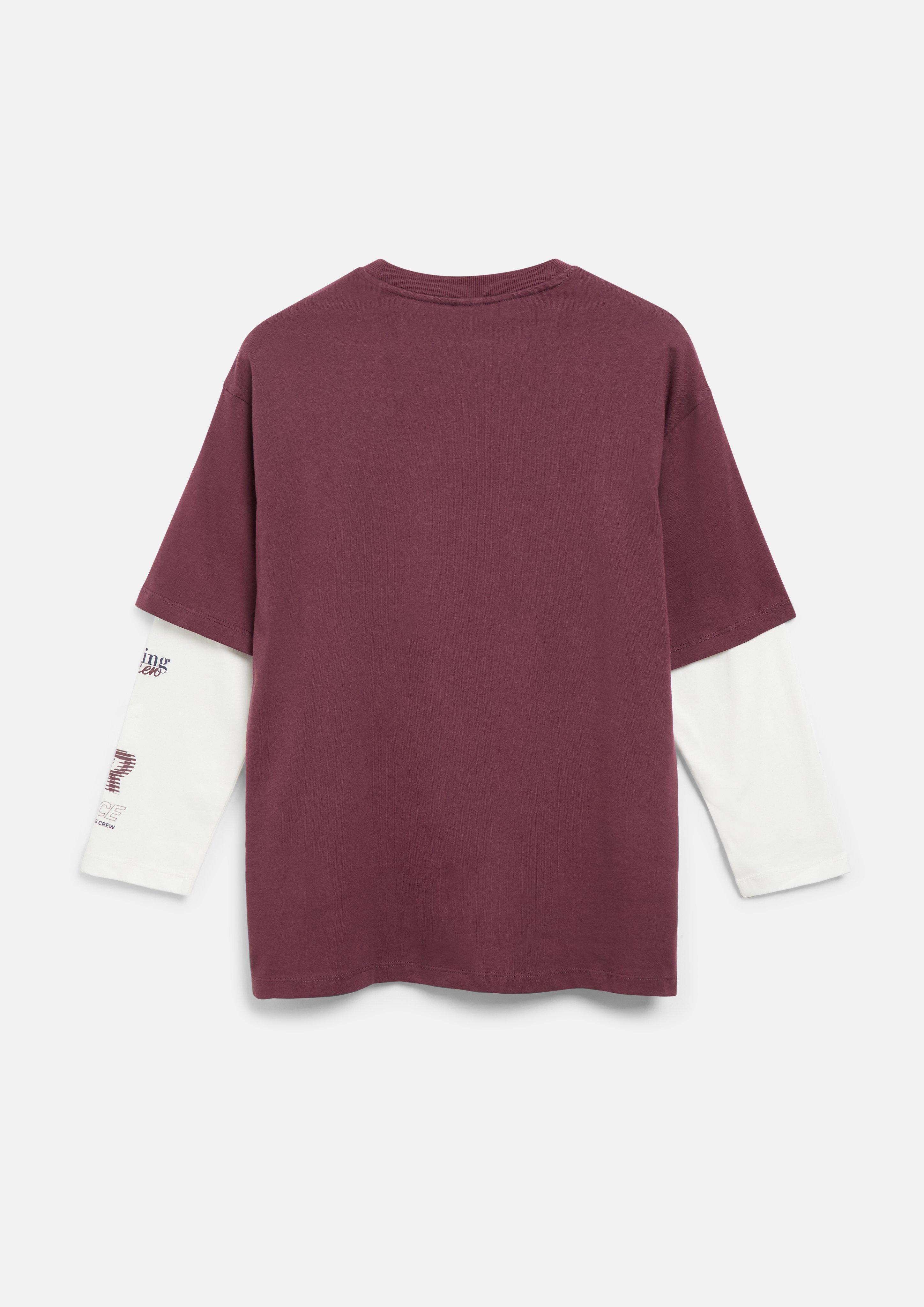 Kinder T-Shirt in rot von s.Oliver