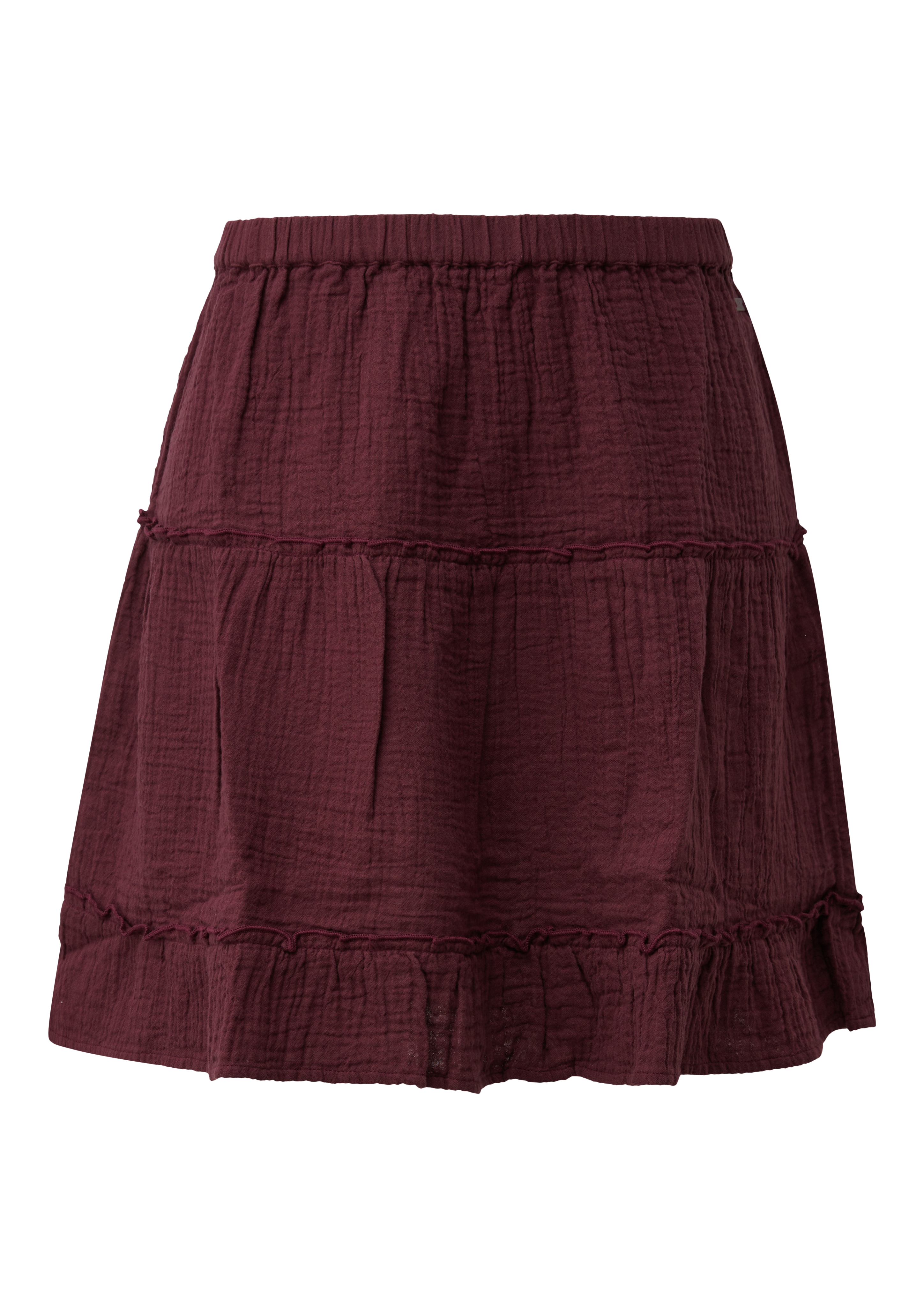 Korte mousseline rok