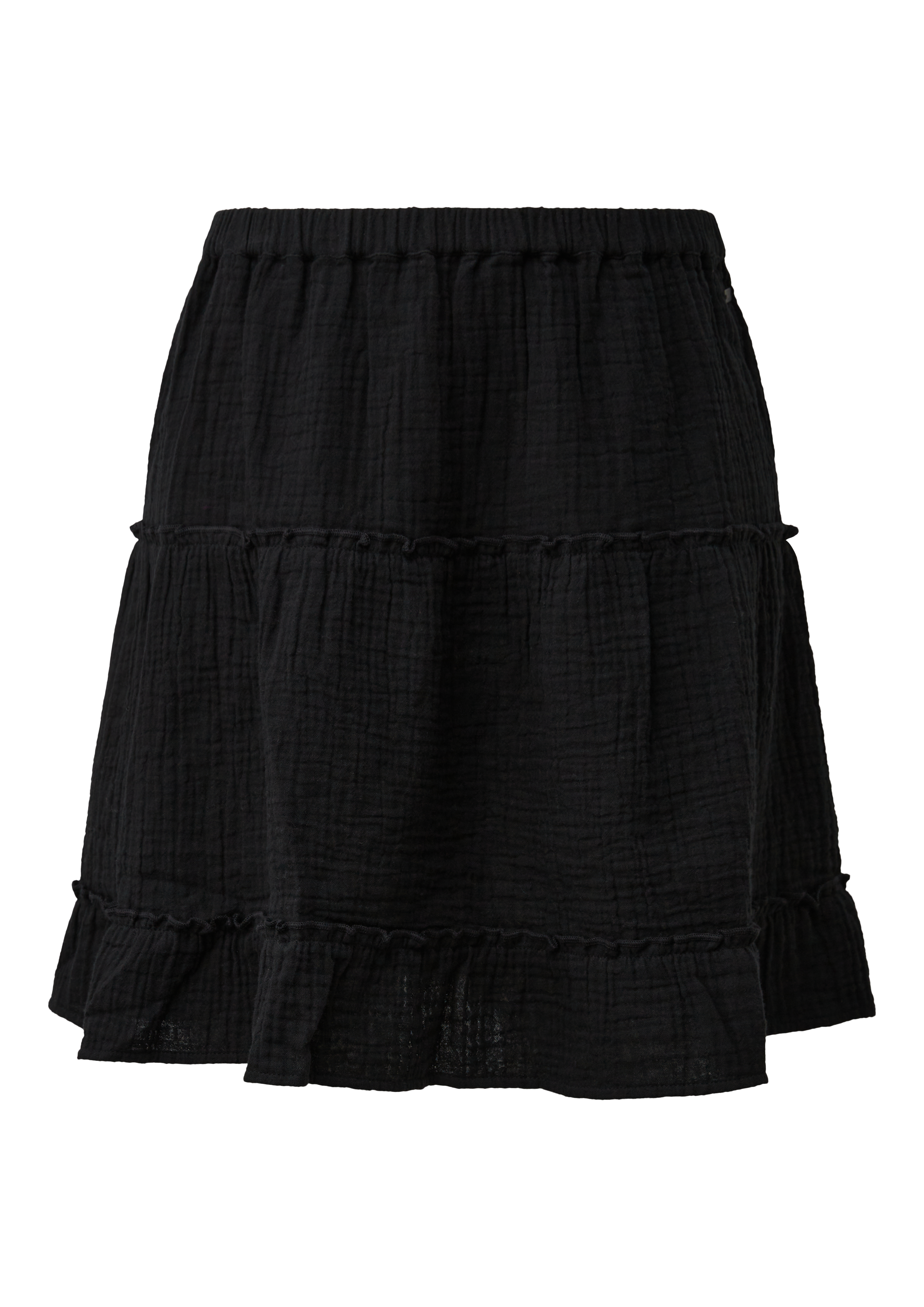 Korte mousseline rok