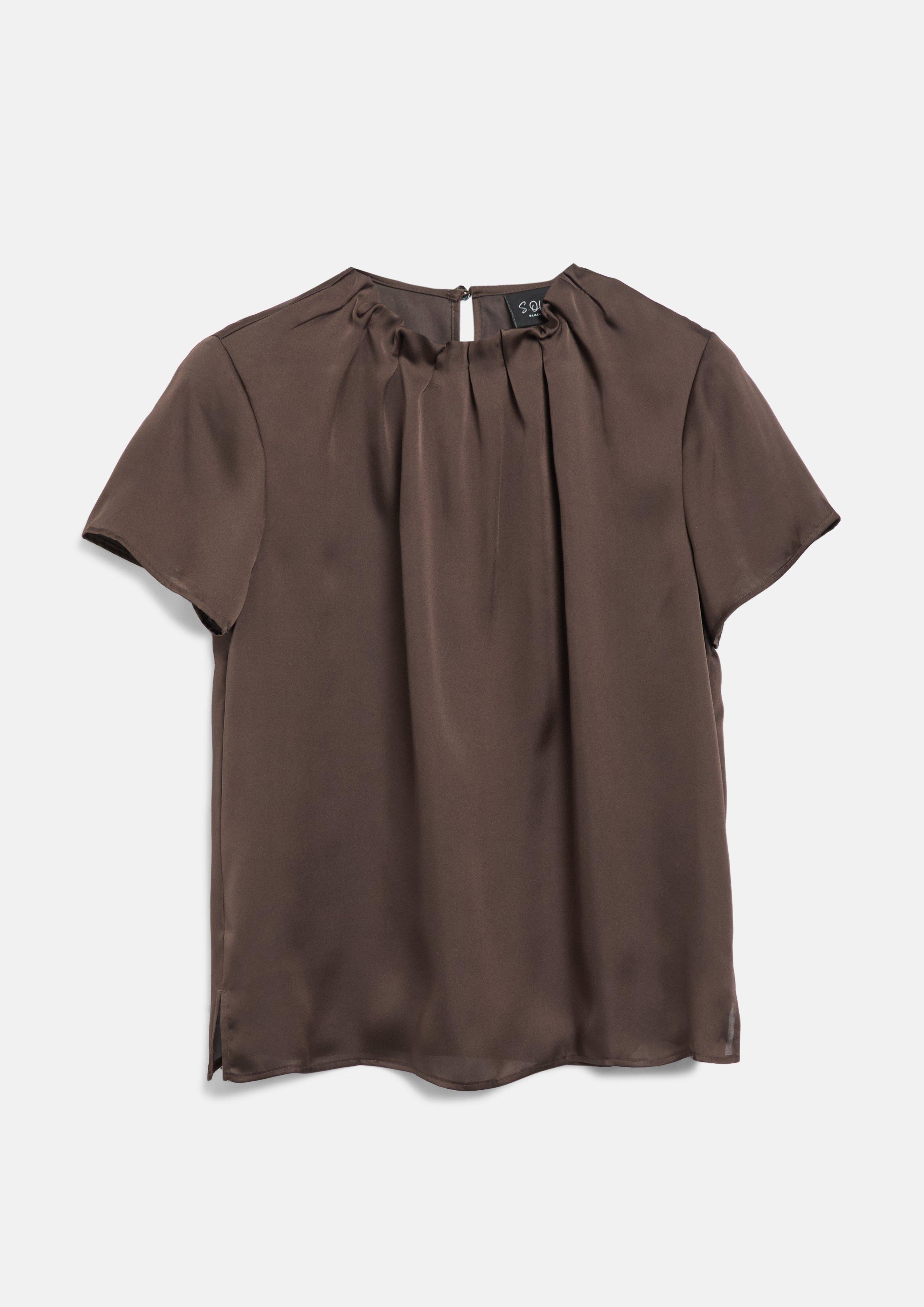 Damen Bluse in dunkelbraun von s.Oliver BLACK LABEL