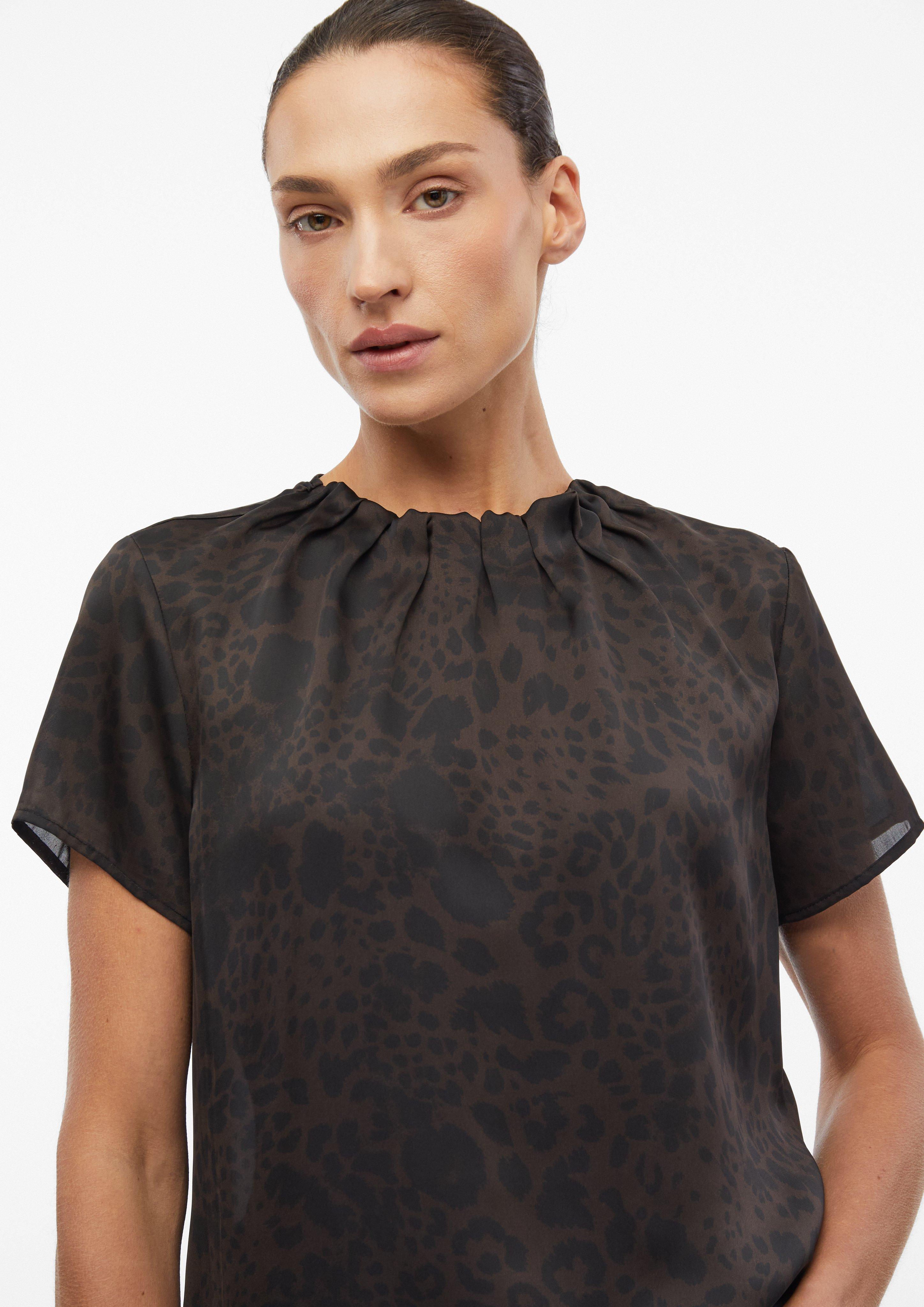 Dames Blouse in bruin van s.Oliver BLACK LABEL