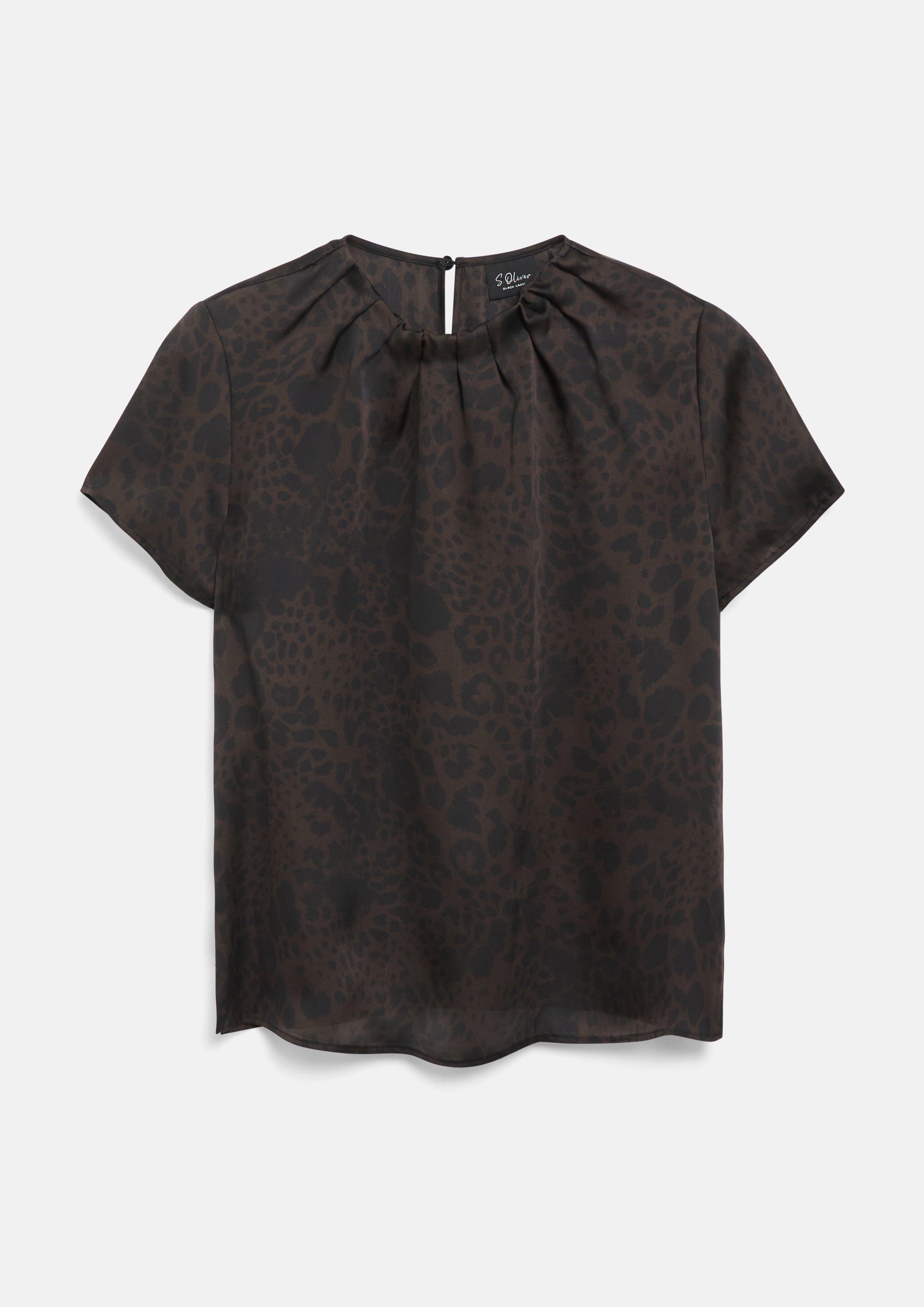 Dames Blouse in bruin van s.Oliver BLACK LABEL