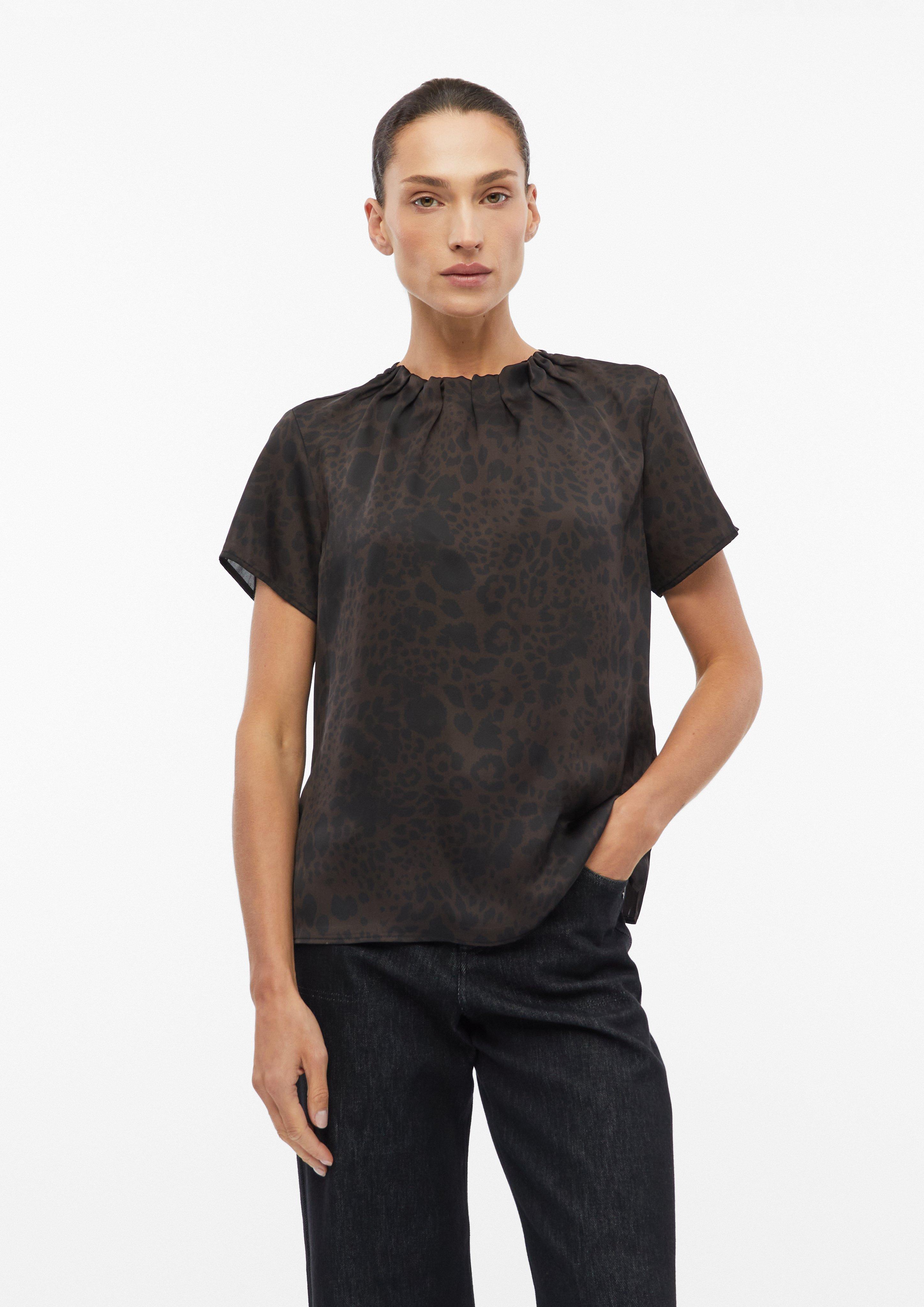 Dames Blouse in bruin van s.Oliver BLACK LABEL