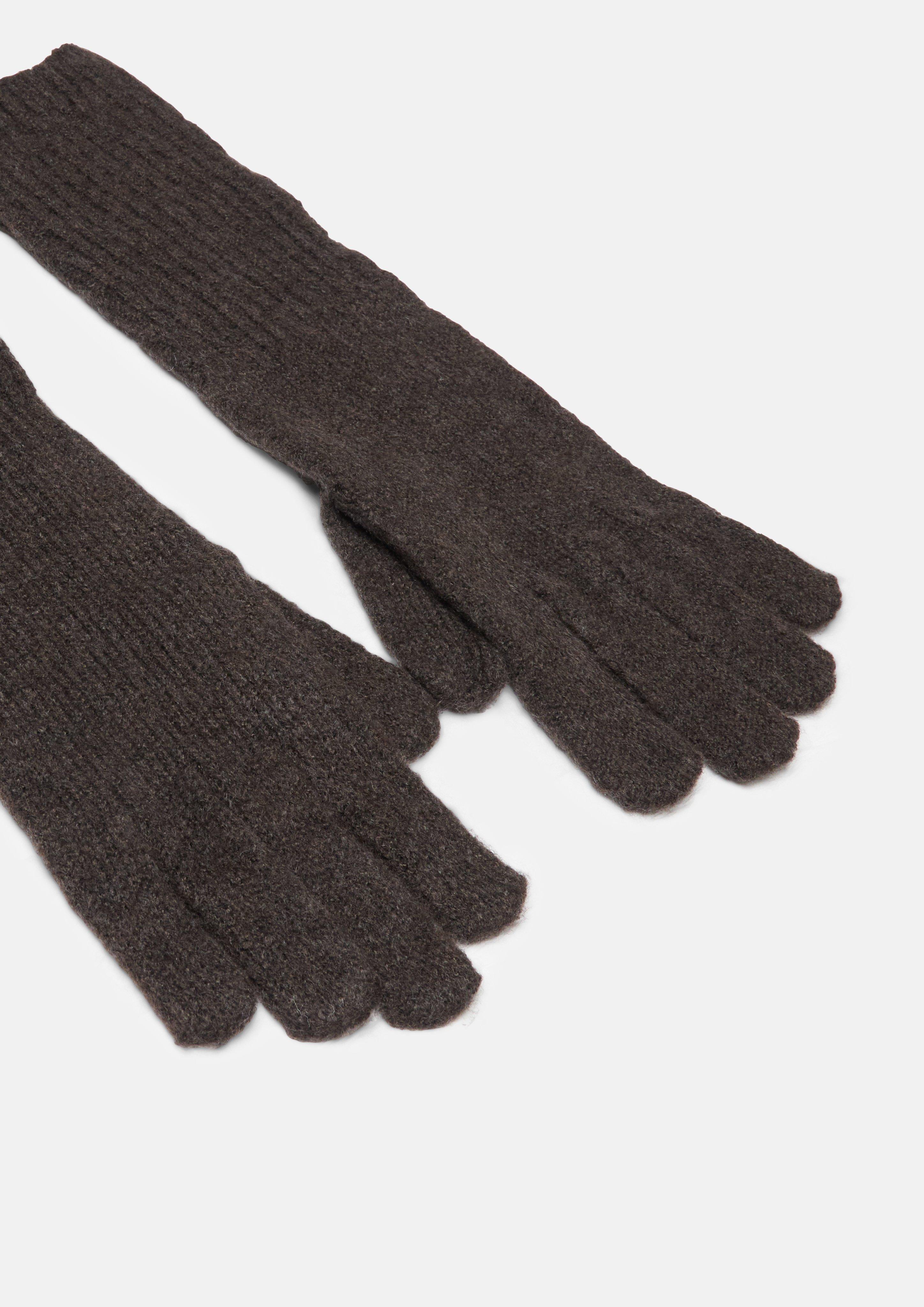 Dames Handschoenen in bruin van s.Oliver