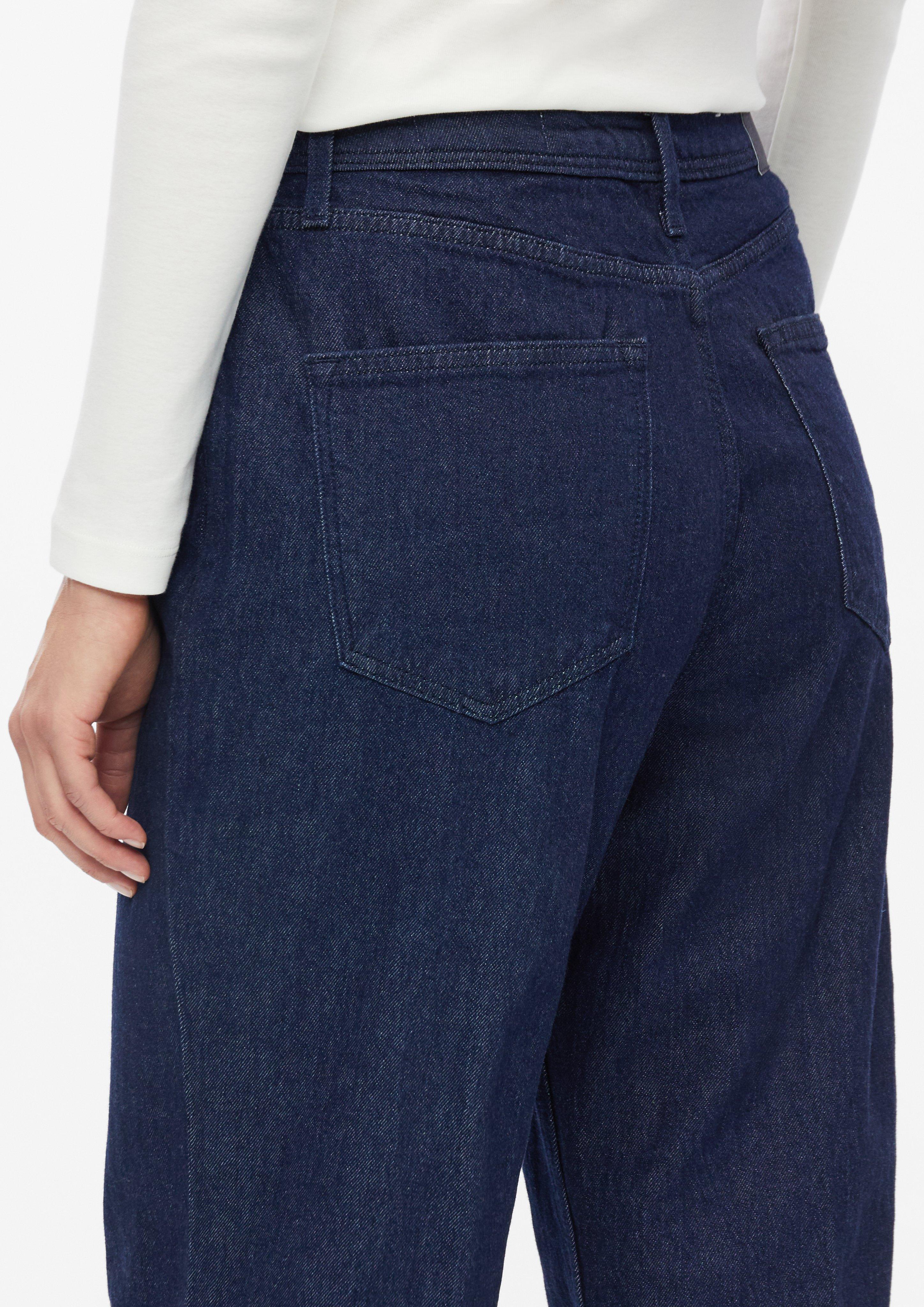 Dames Jeans Suri / Regular Fit / Hoge taille / Wijde pijpen in blauw van s.Oliver