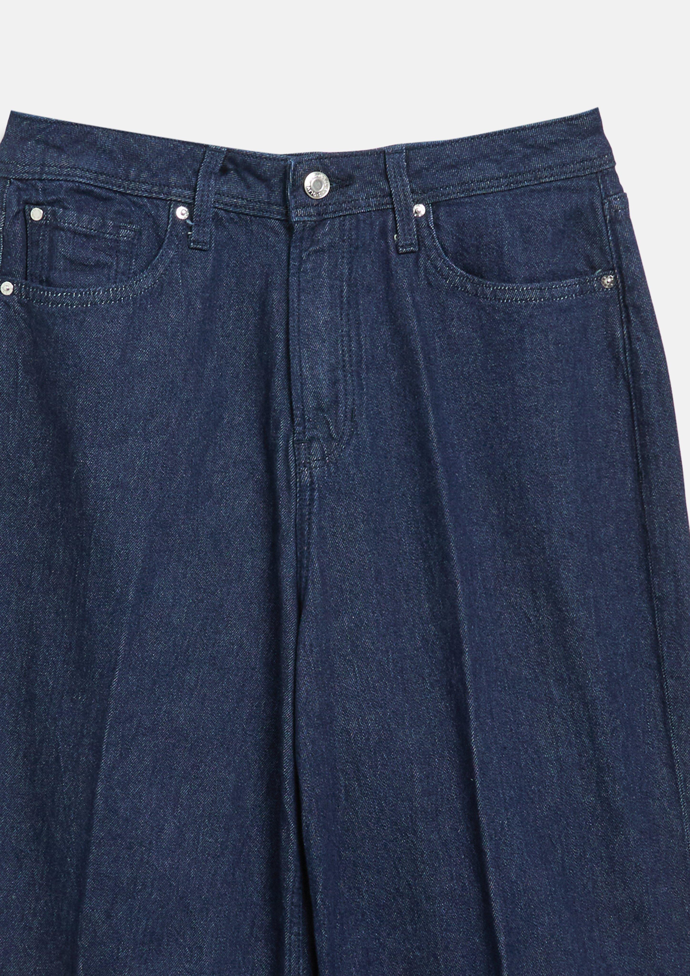 Dames Jeans Suri / Regular Fit / Hoge taille / Wijde pijpen in blauw van s.Oliver