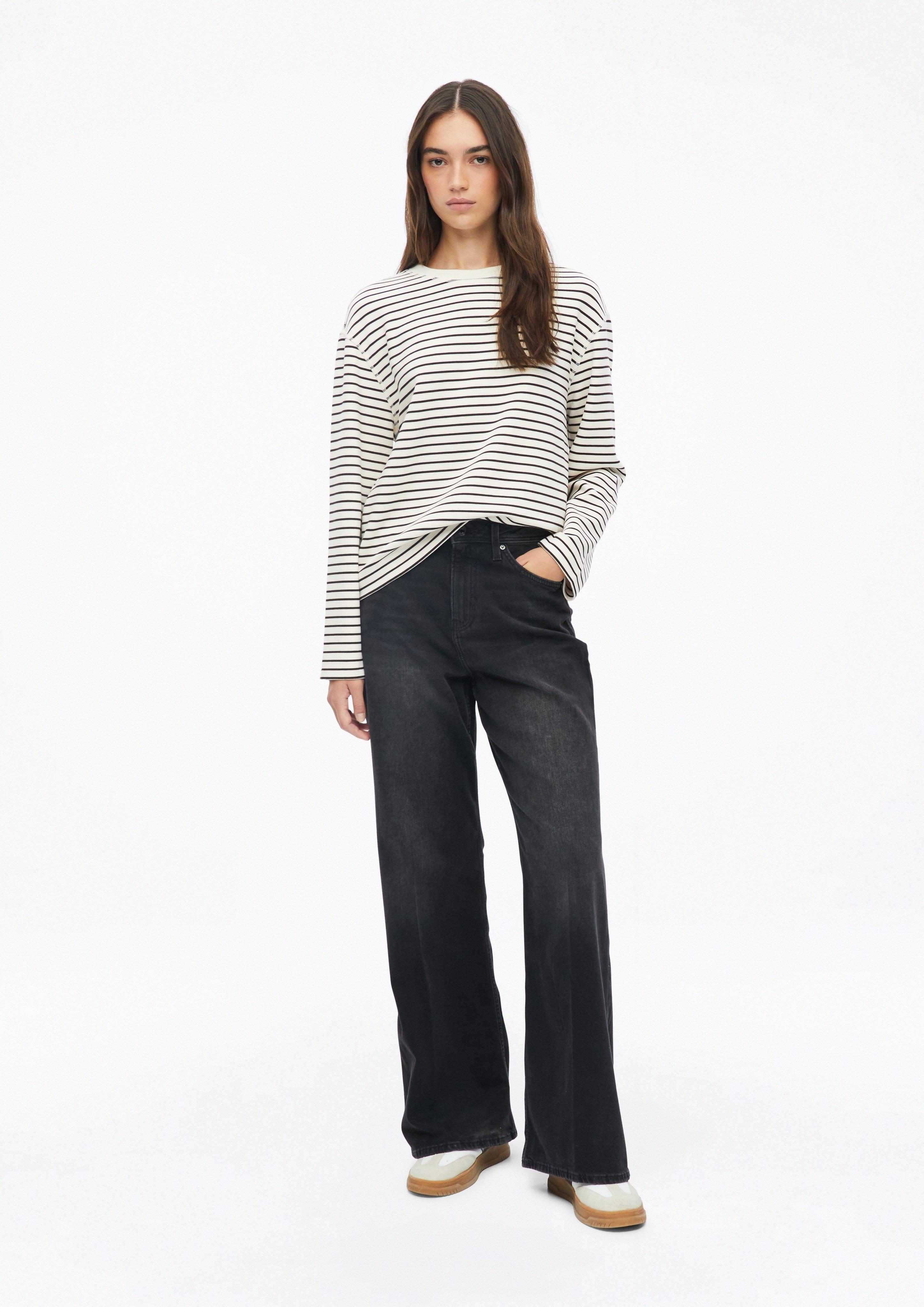 Dámy Džíny Suri / Regular Fit / High Rise / Wide Leg v barvě šedá od s.Oliver