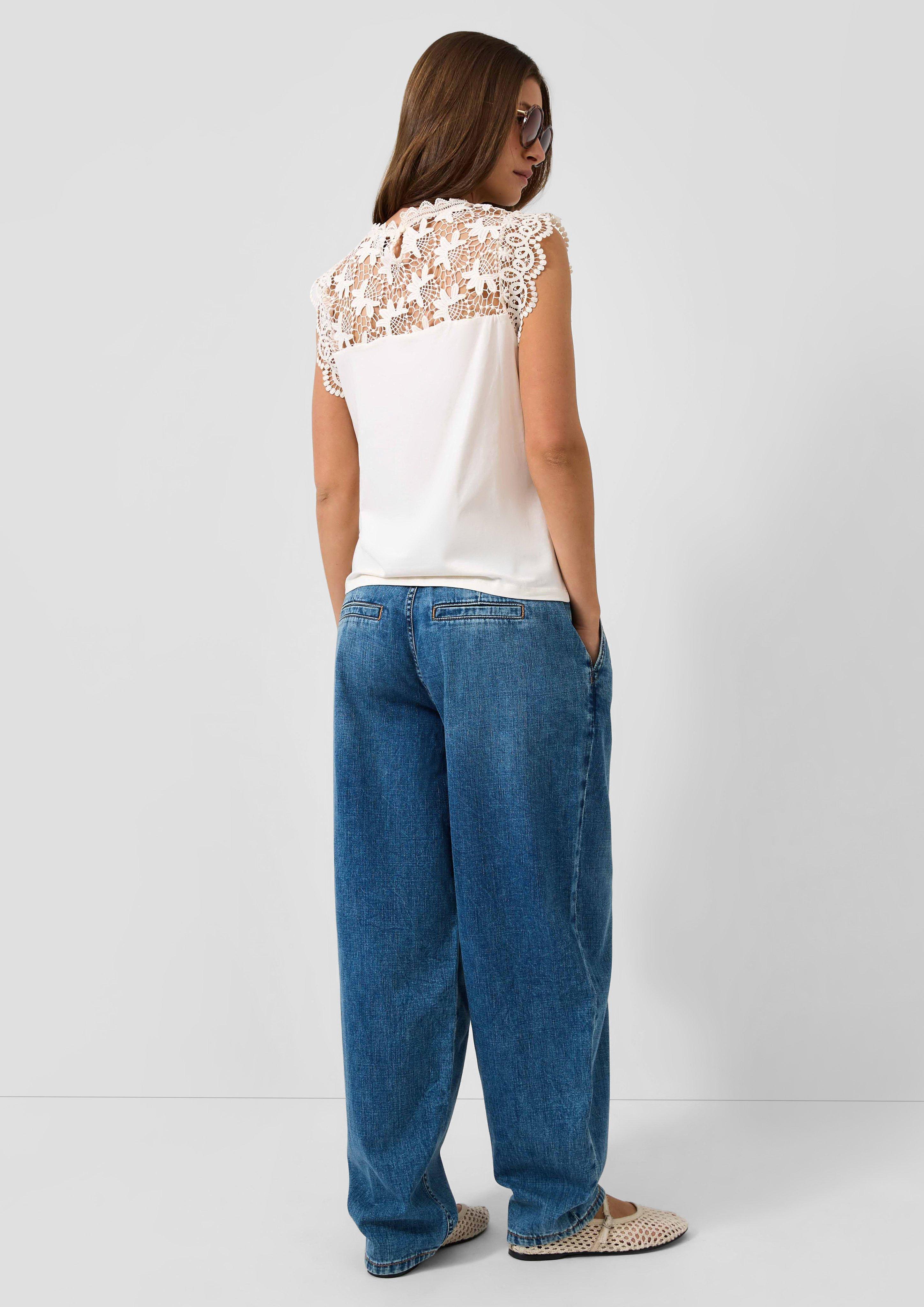 Femmes Pantalon en jean en bleu de QS
