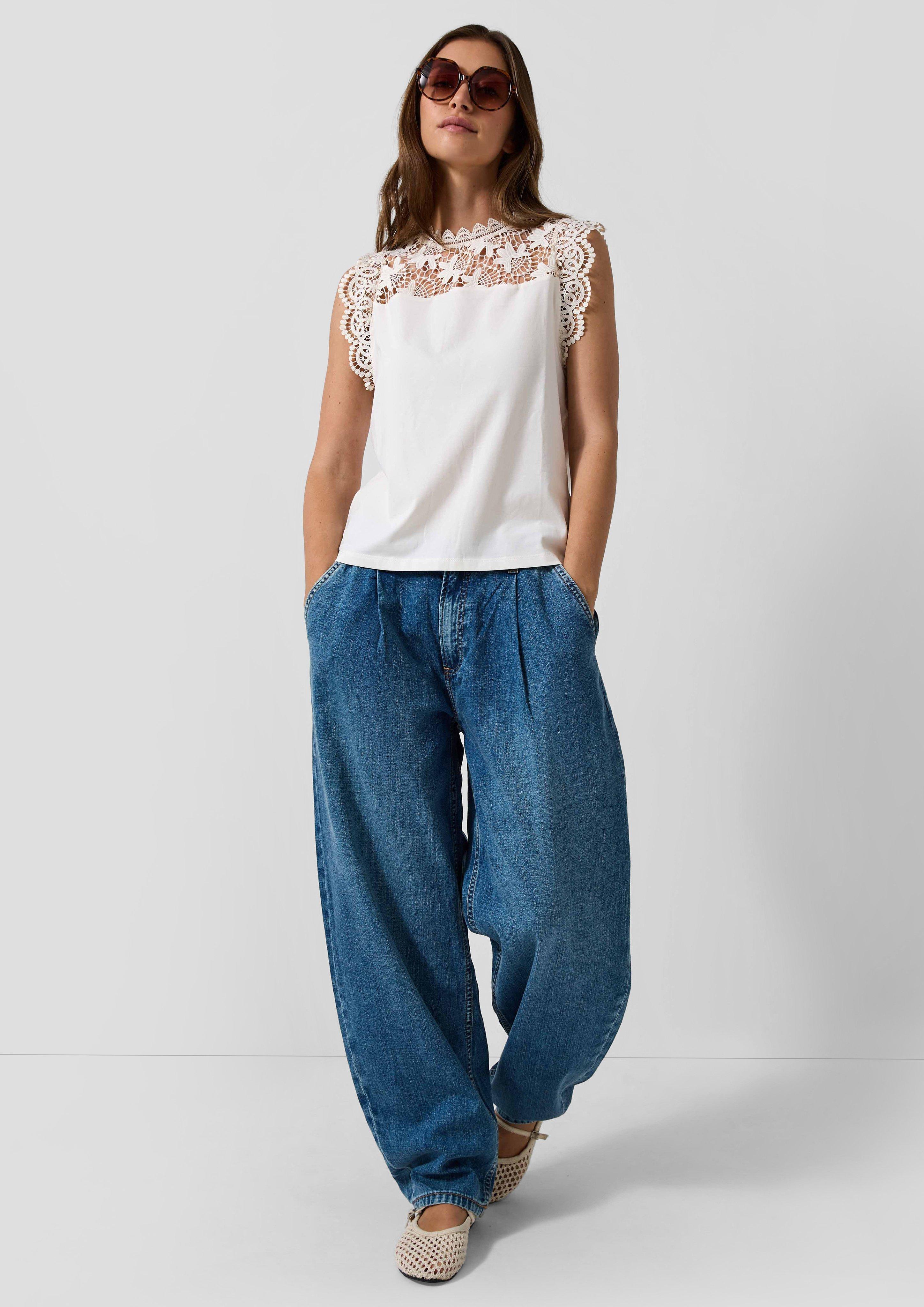 Femmes Pantalon en jean en bleu de QS
