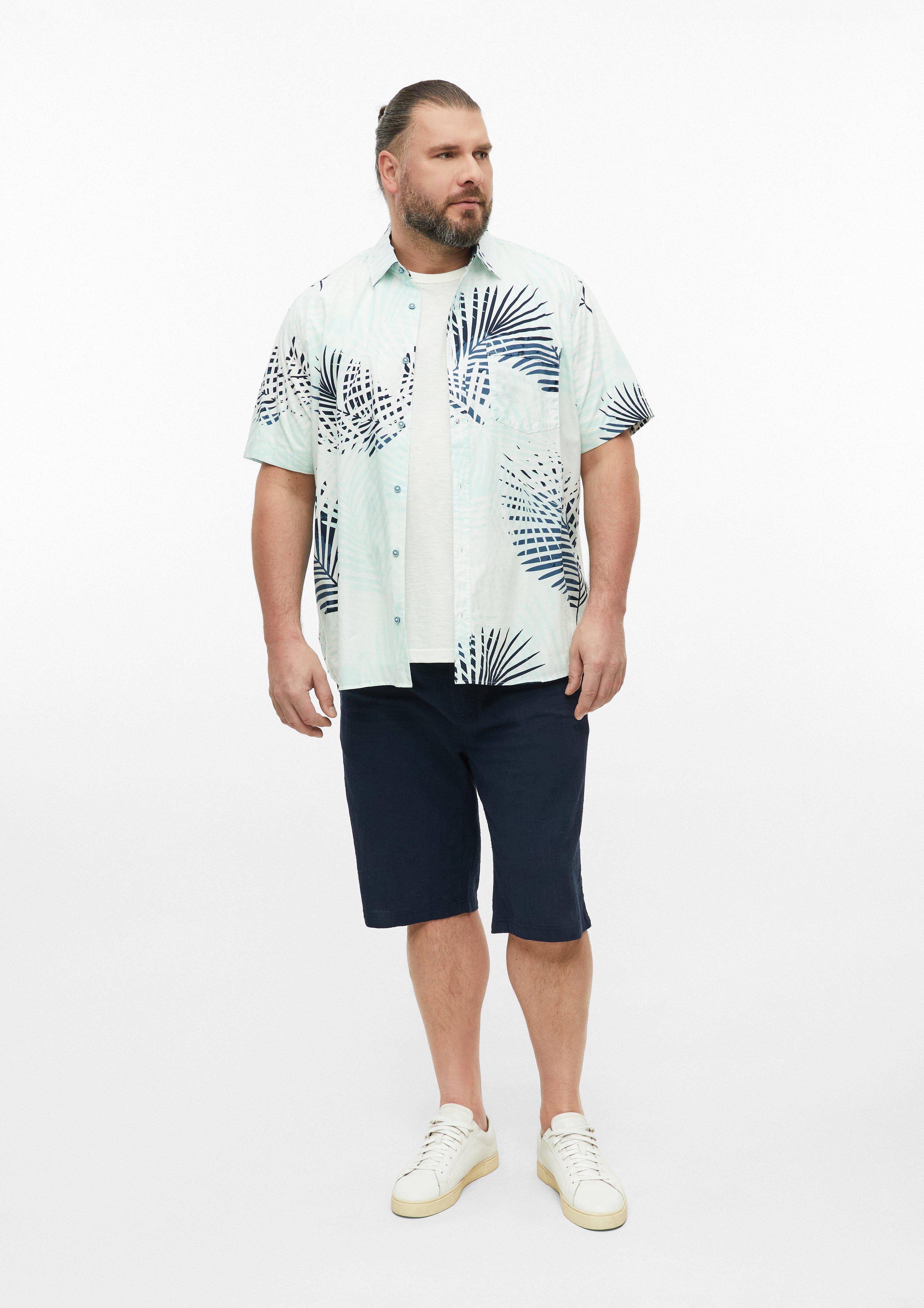 Páni Košeľa vo farbe tyrkysová od s.Oliver Men Big Sizes