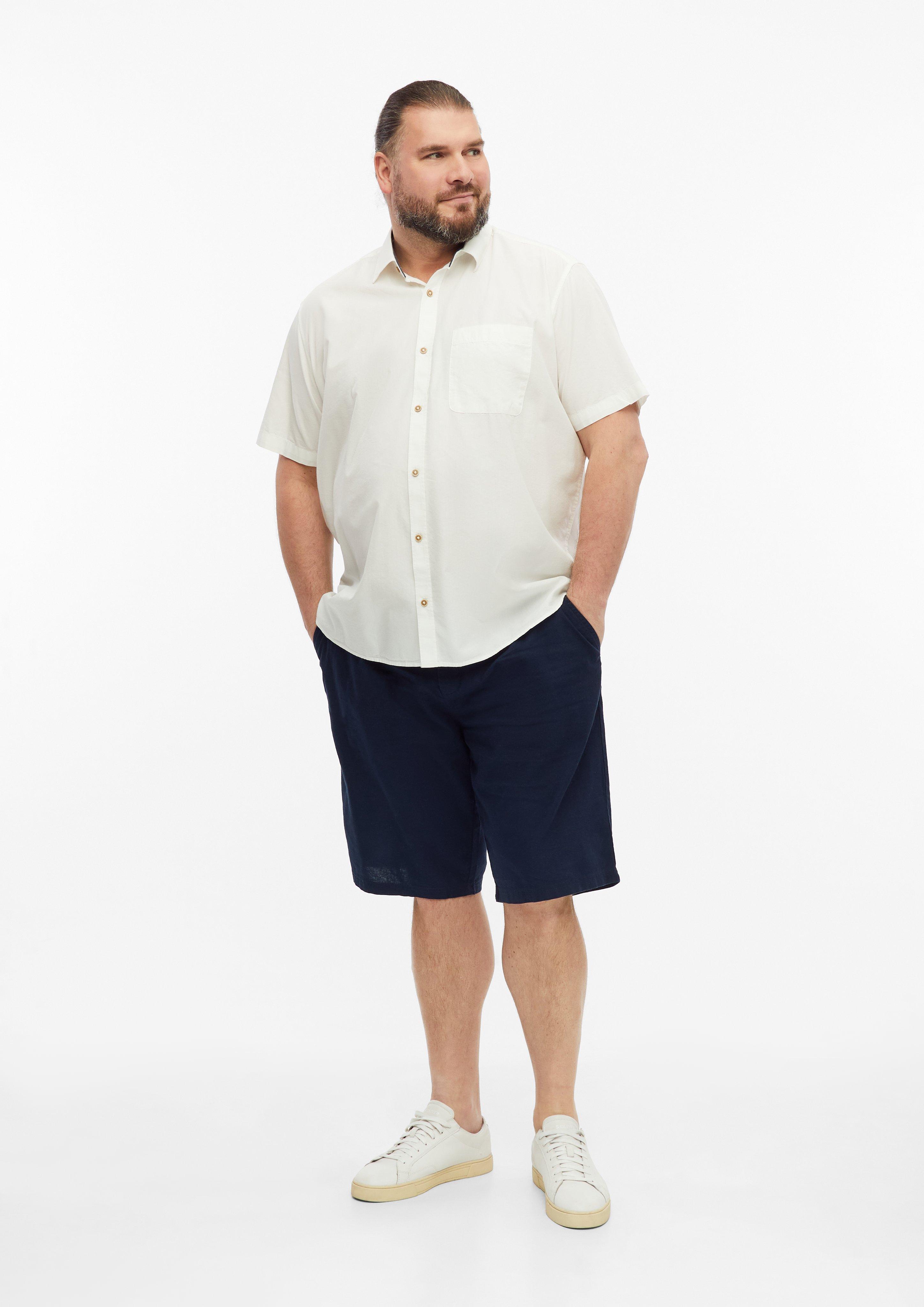 Pánové Košile v barvě krémová od s.Oliver Men Big Sizes