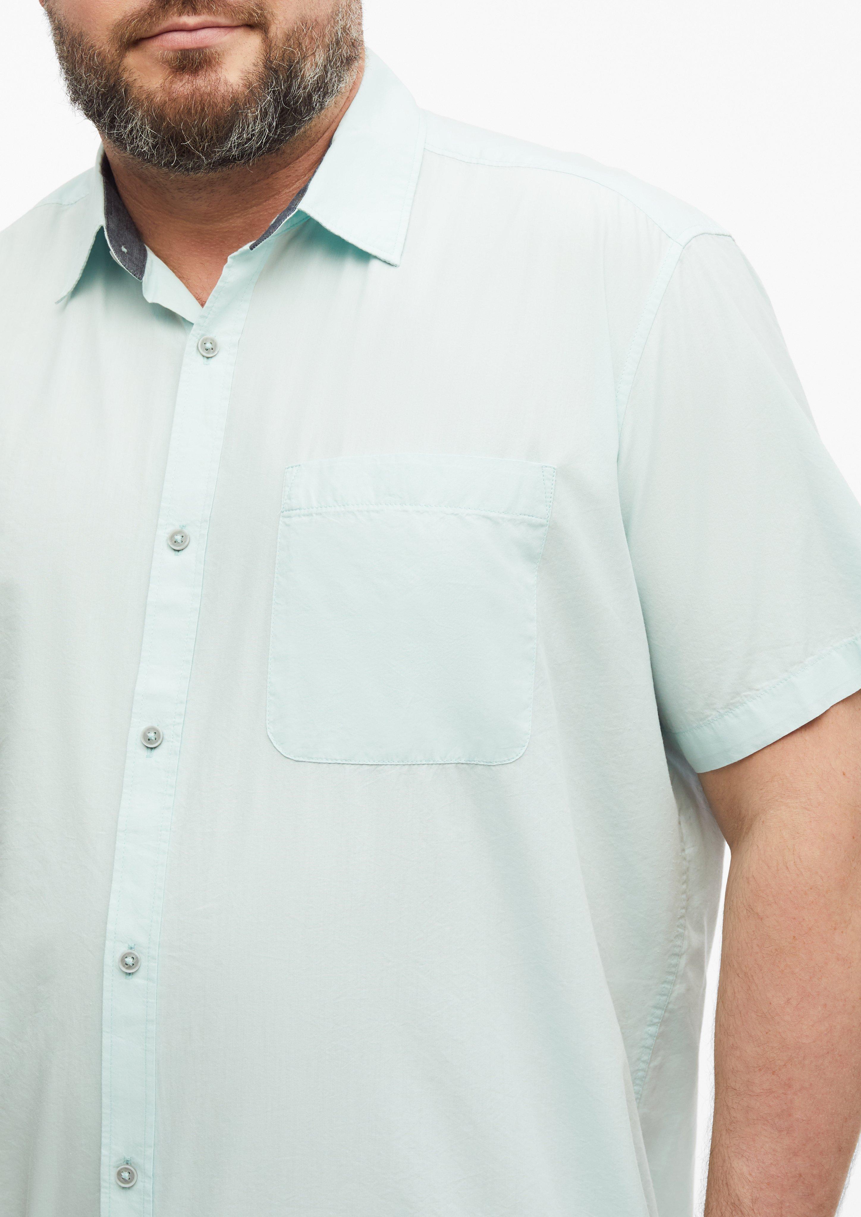 Herren Hemd in türkis von s.Oliver Men Big Sizes