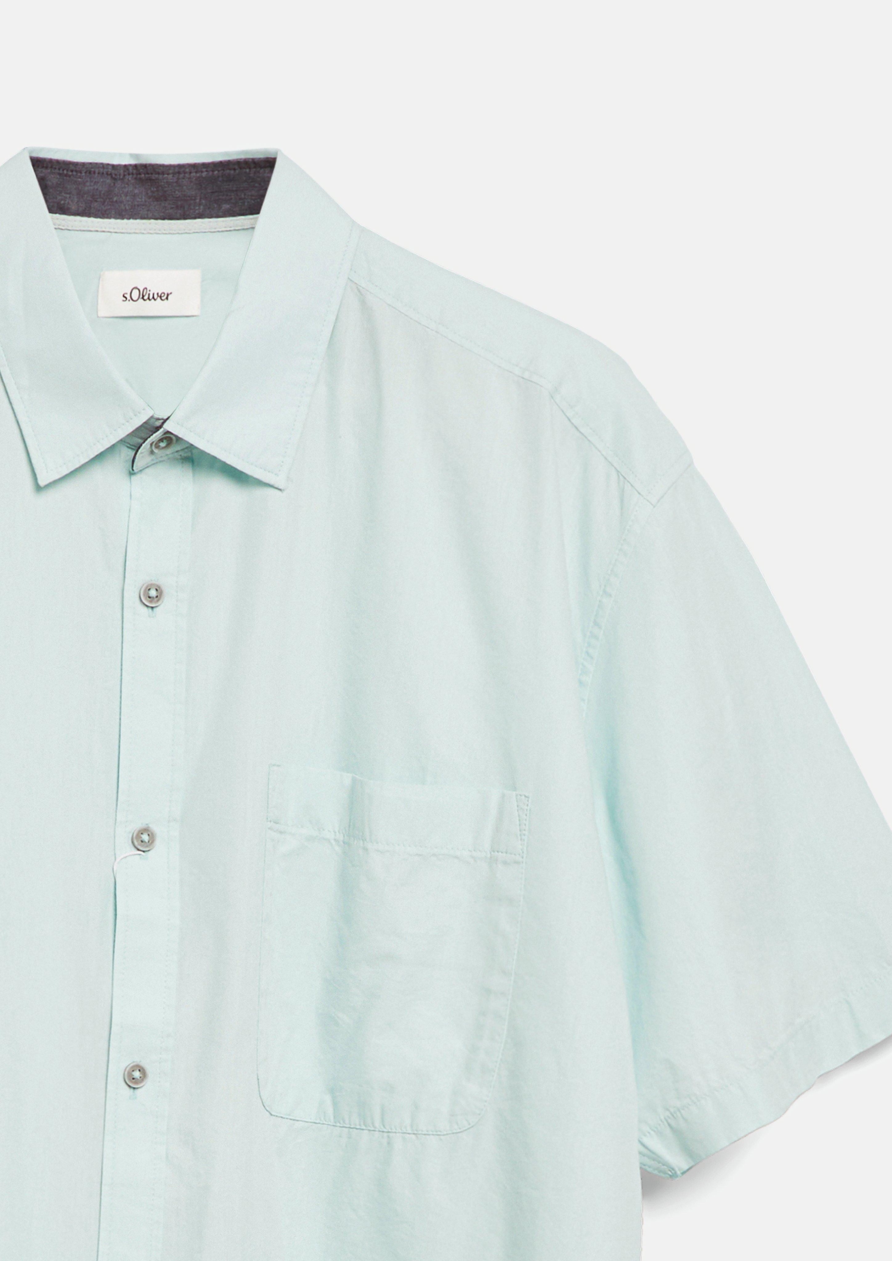 Herren Hemd in türkis von s.Oliver Men Big Sizes