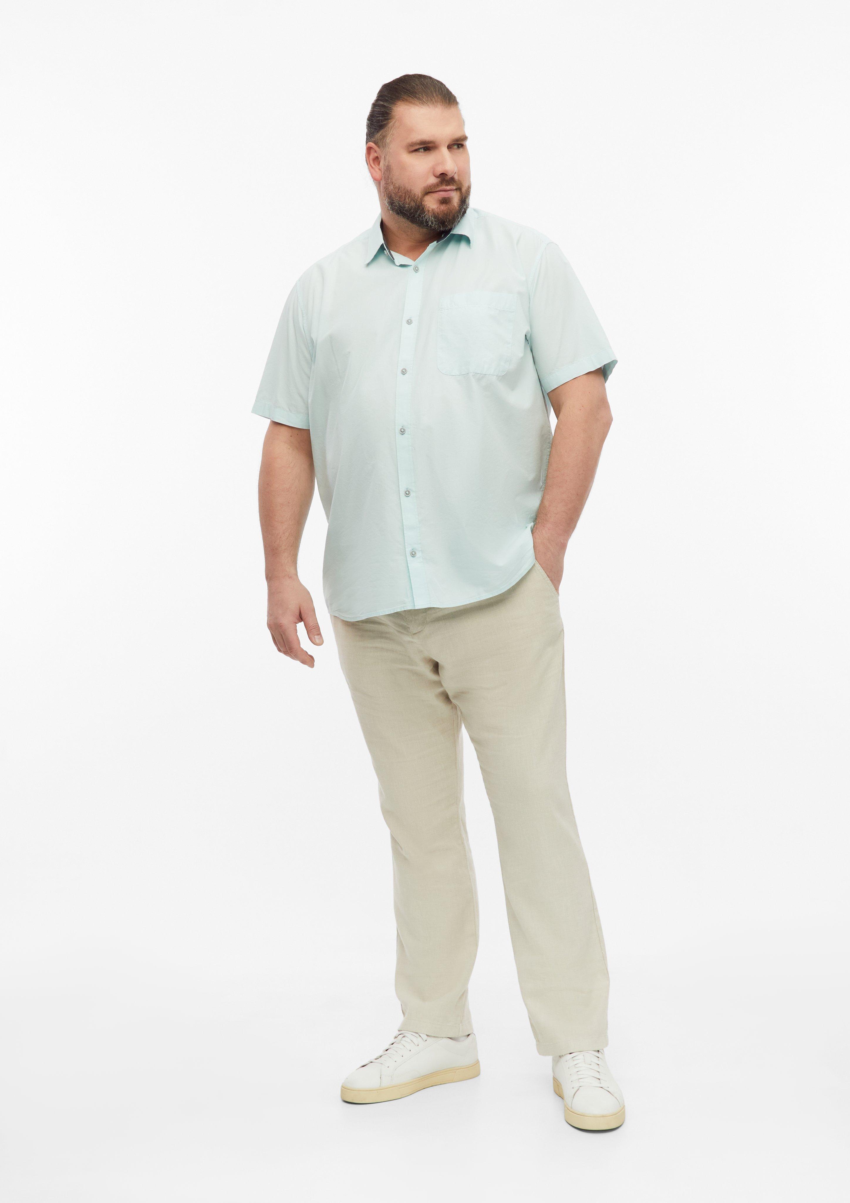 Herren Hemd in türkis von s.Oliver Men Big Sizes