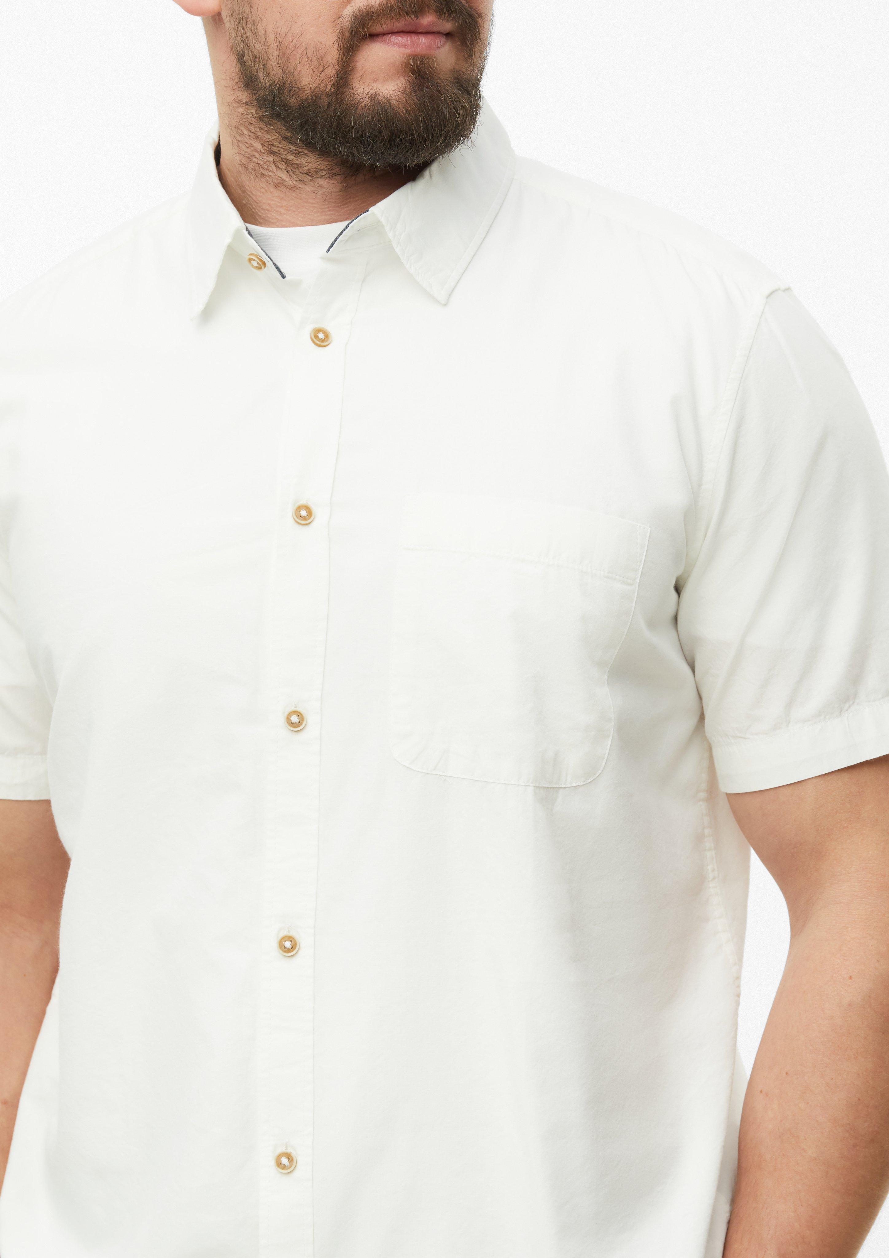Heren Shirt in crème van s.Oliver Men Tall Sizes