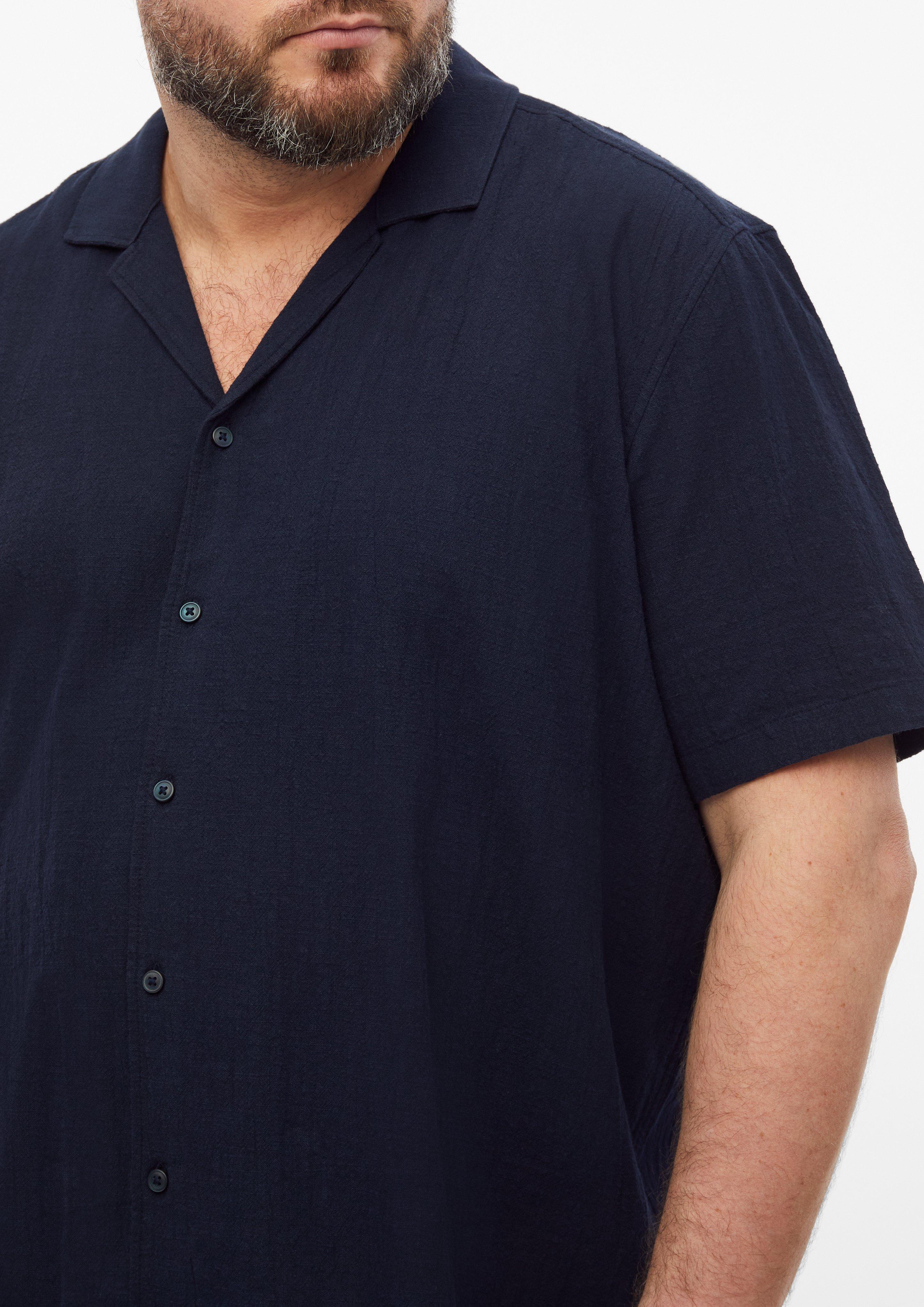 Men Shirt in blue by s.Oliver Men Big Sizes