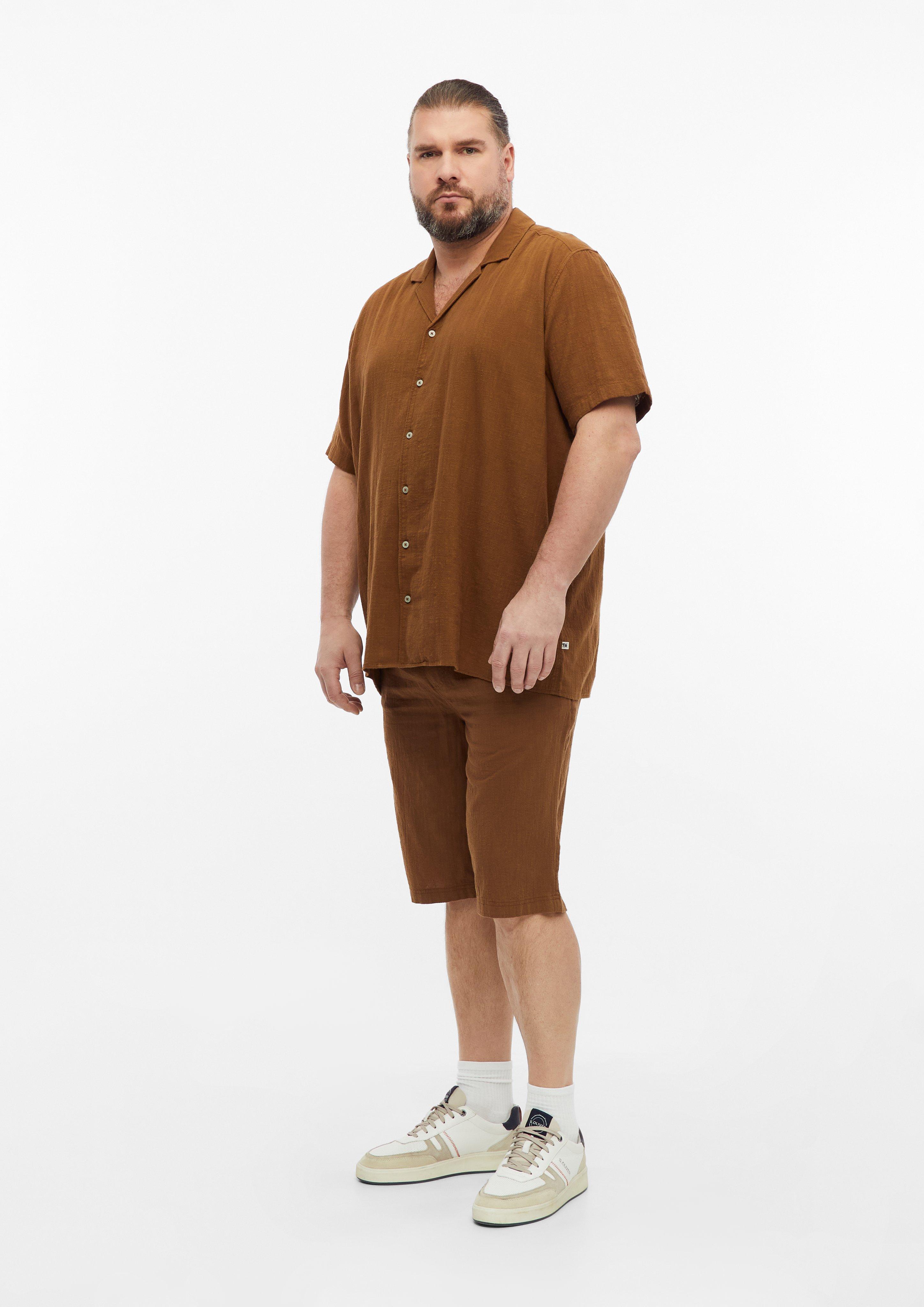 Muškarci Košulja u boji smeđa od s.Oliver Men Big Sizes