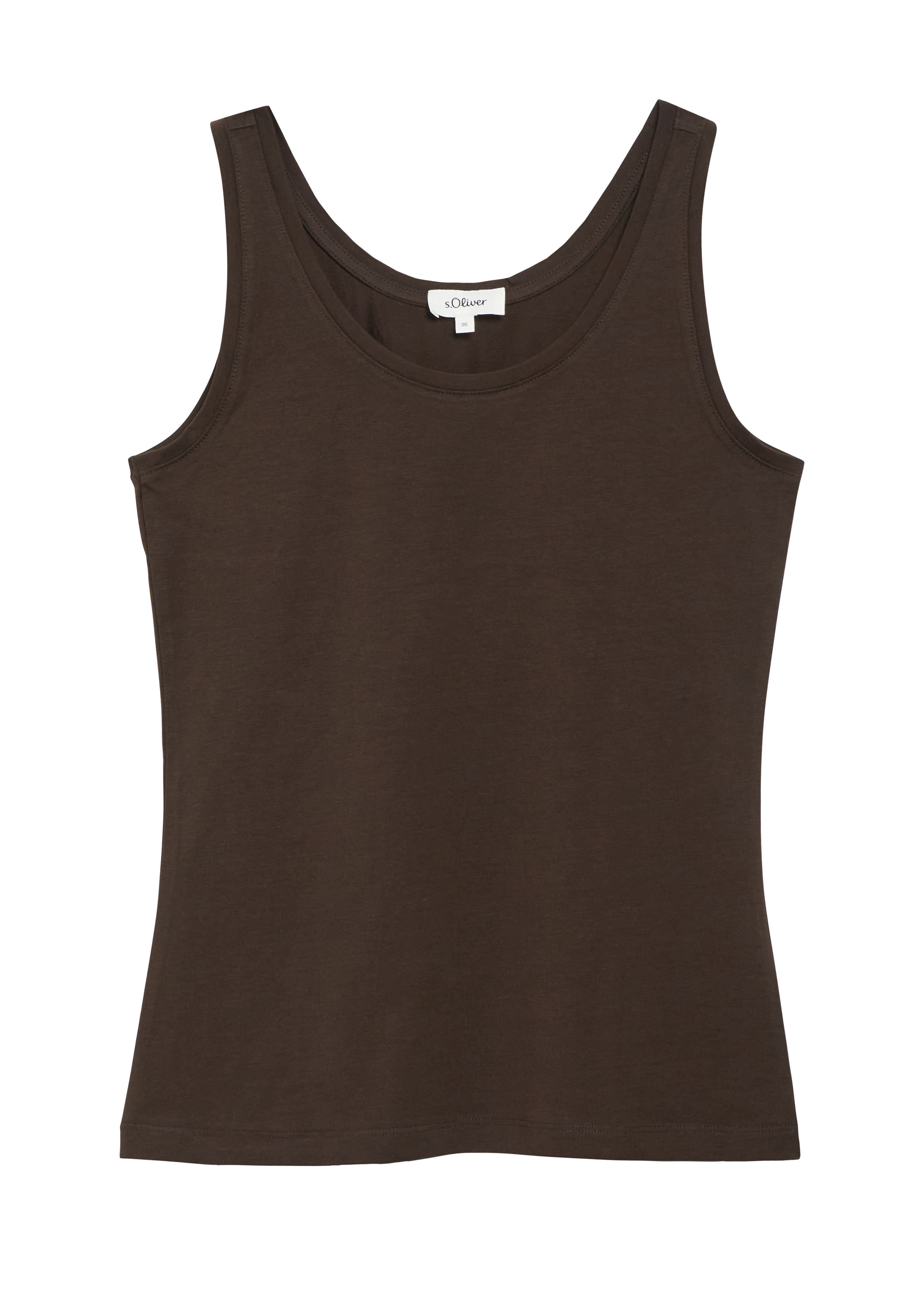 Tanktop met slanke pasvorm