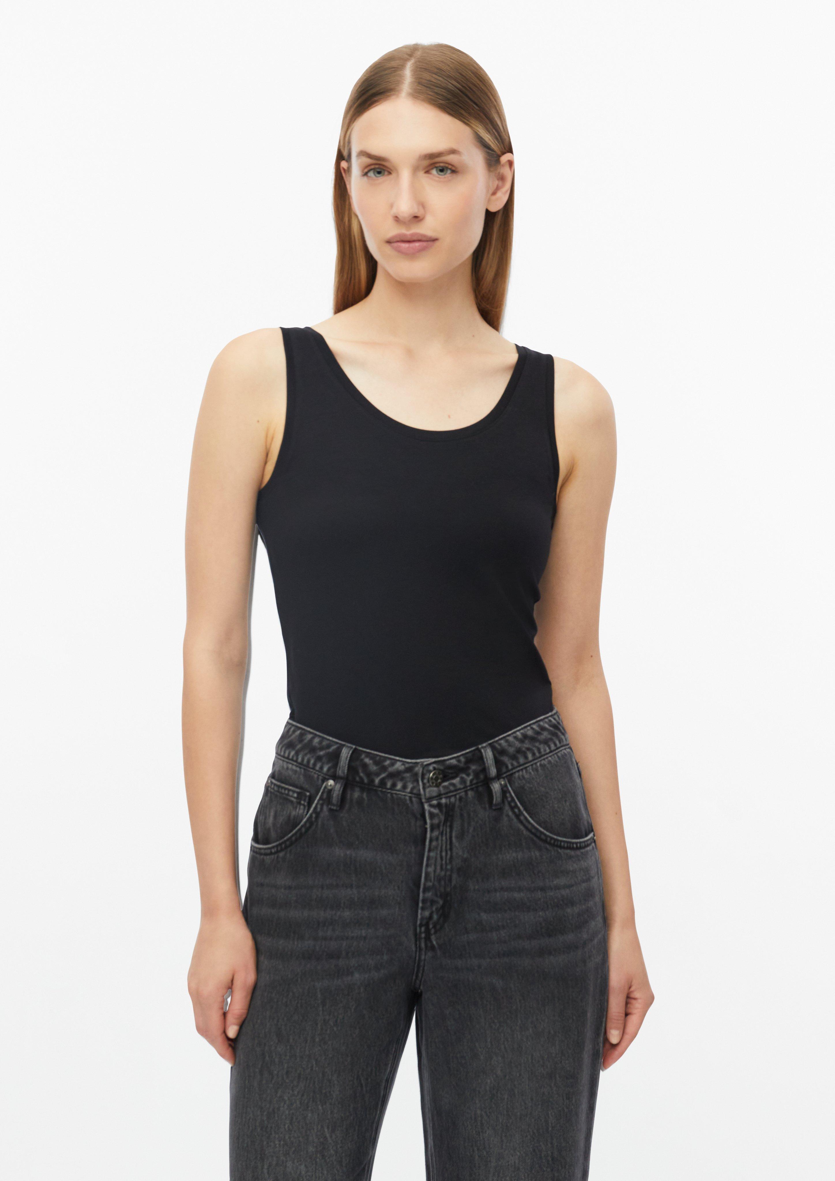 Tank top Slim Fit w kolorze czarny od s.Oliver