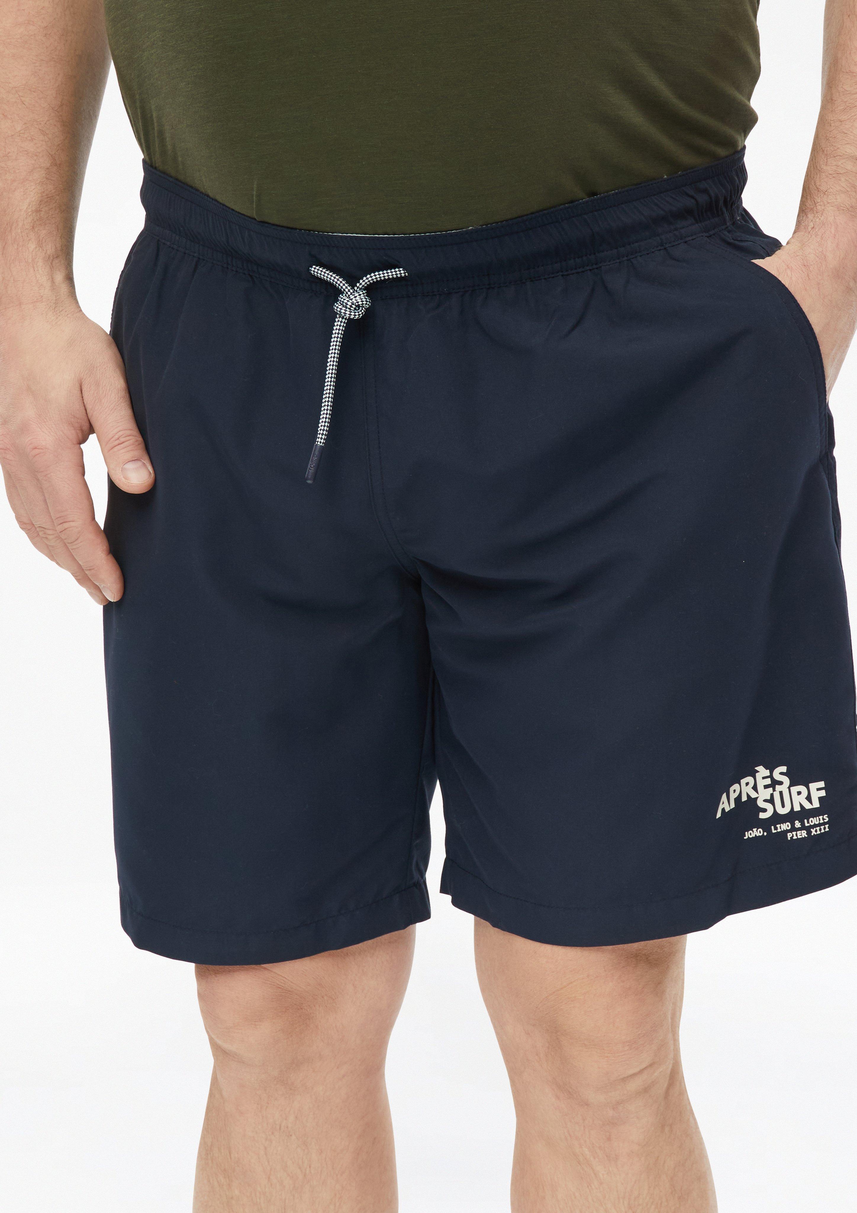 Men Swim shorts in blue by s.Oliver Men Big Sizes