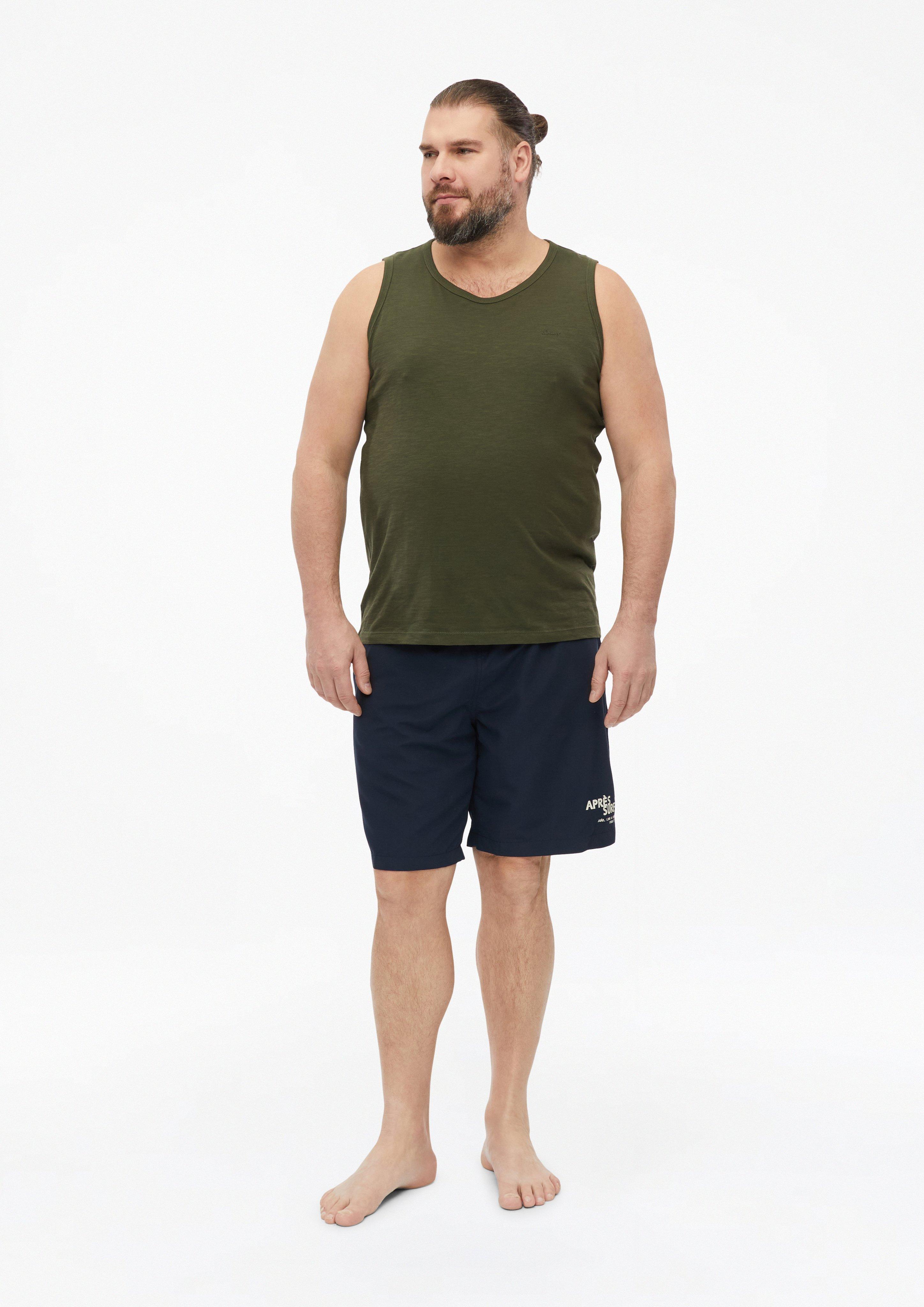 Men Swim shorts in blue by s.Oliver Men Big Sizes