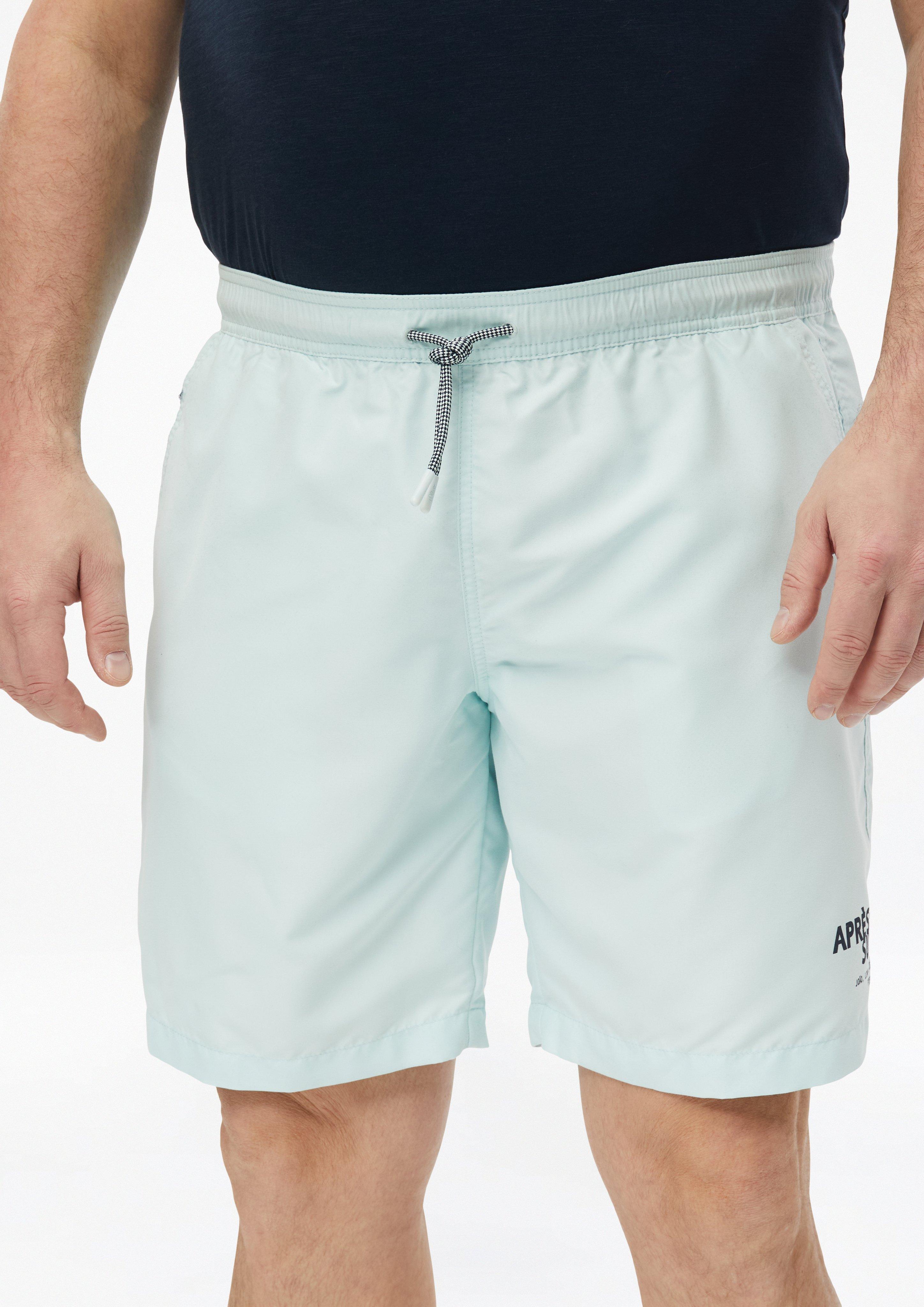 Men Swim shorts in turquoise by s.Oliver Men Big Sizes