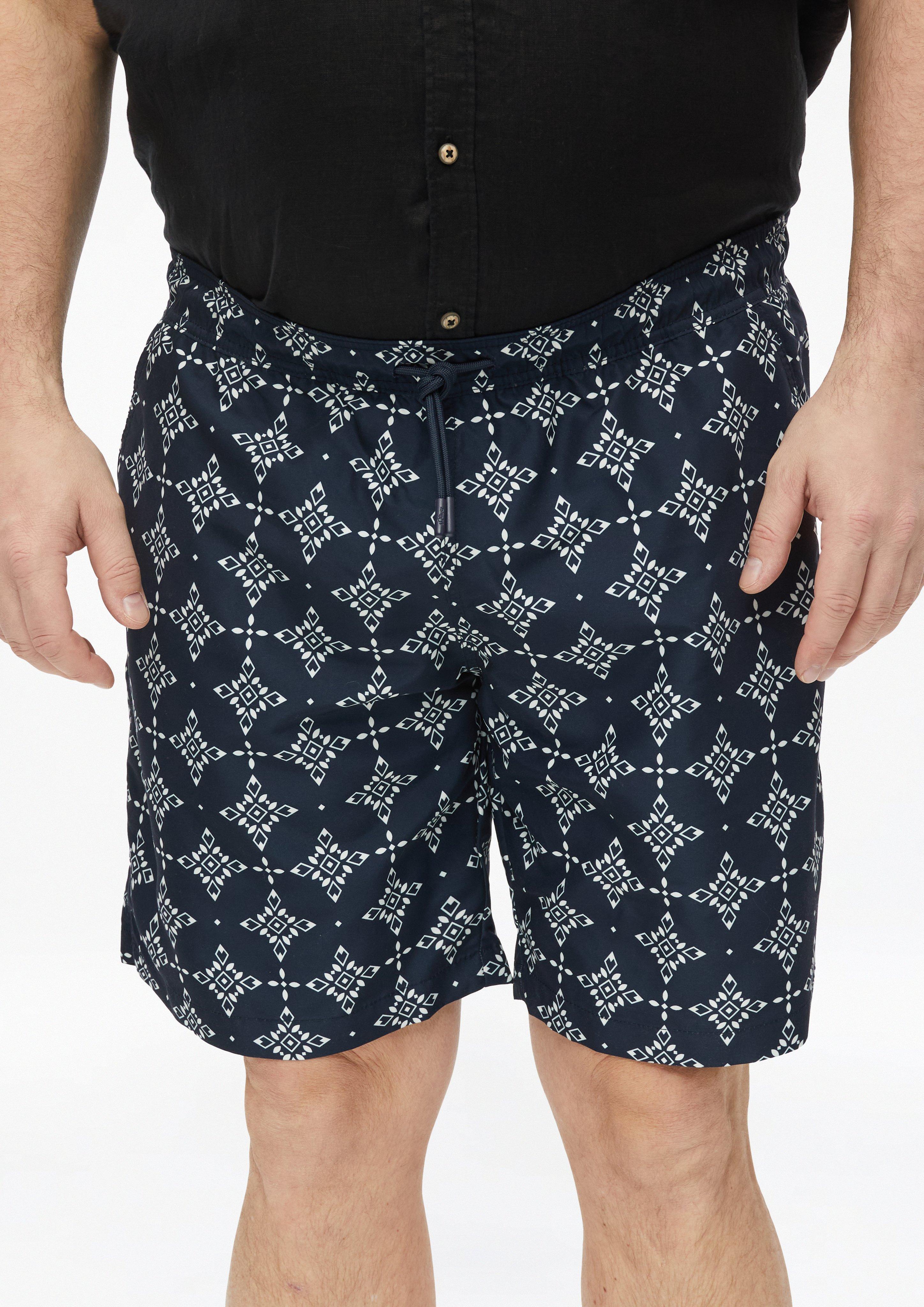 Men Swim shorts in blue by s.Oliver Men Big Sizes