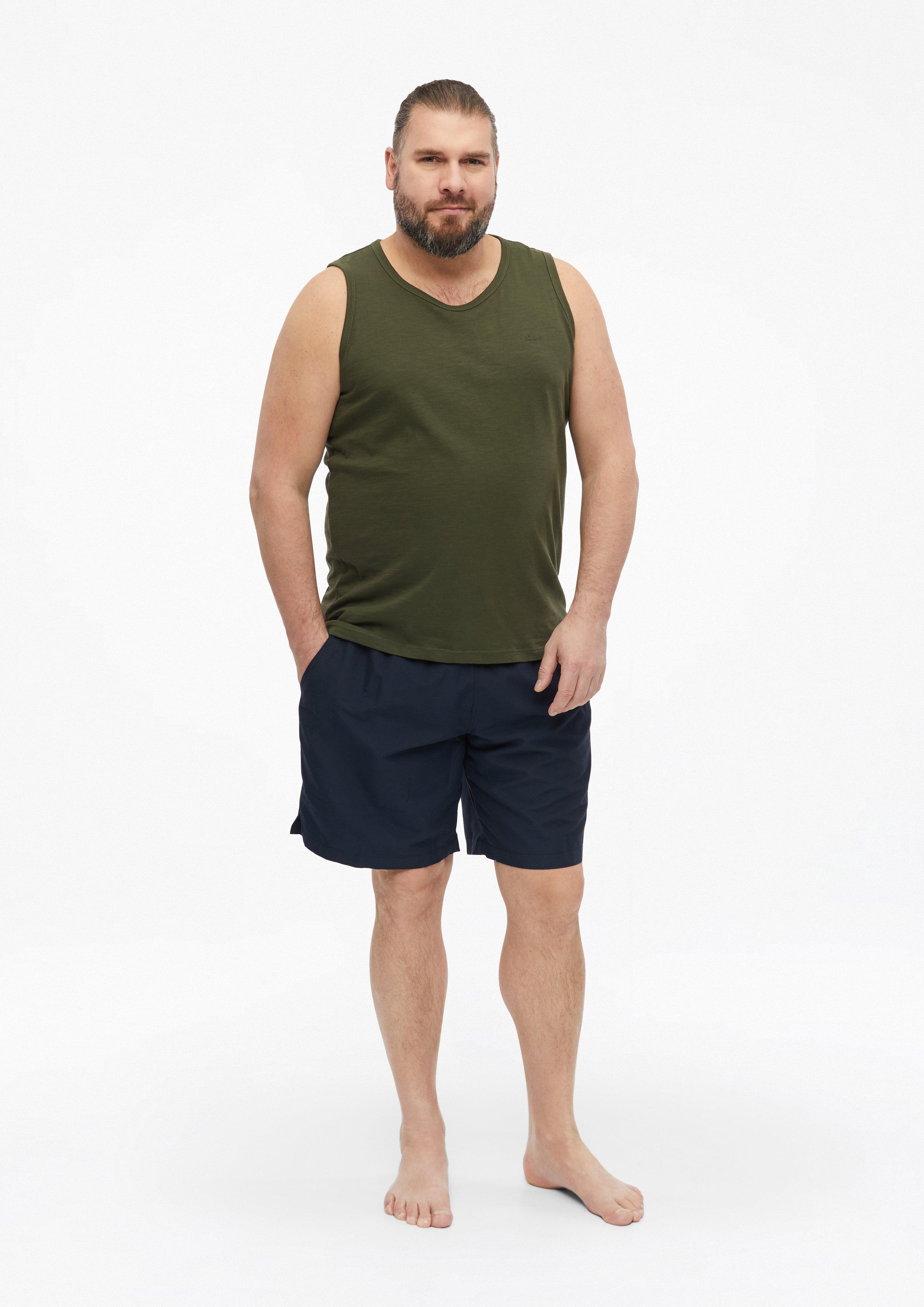 Men Swim shorts in blue by s.Oliver Men Big Sizes