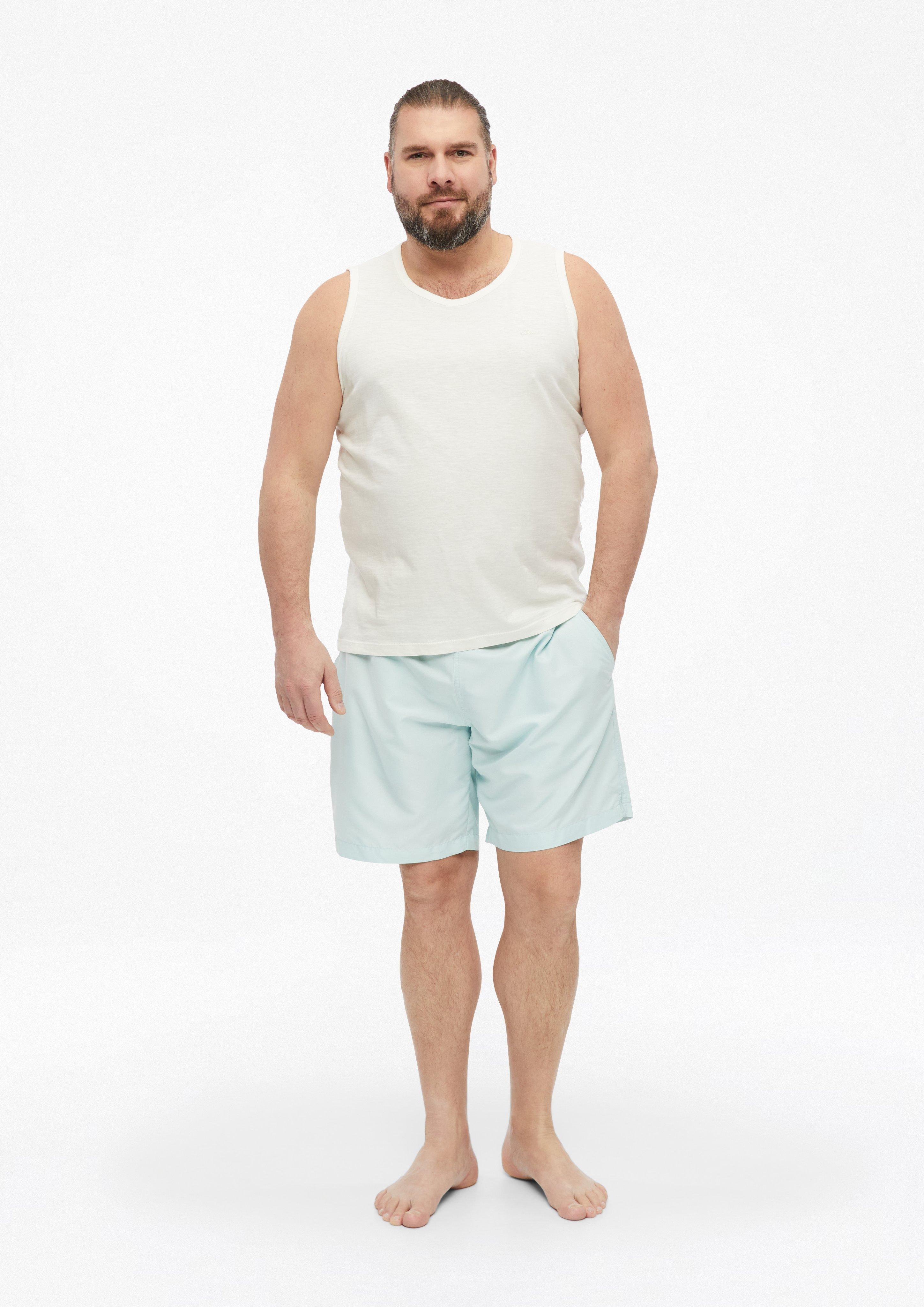 Men Swim shorts in turquoise by s.Oliver Men Big Sizes
