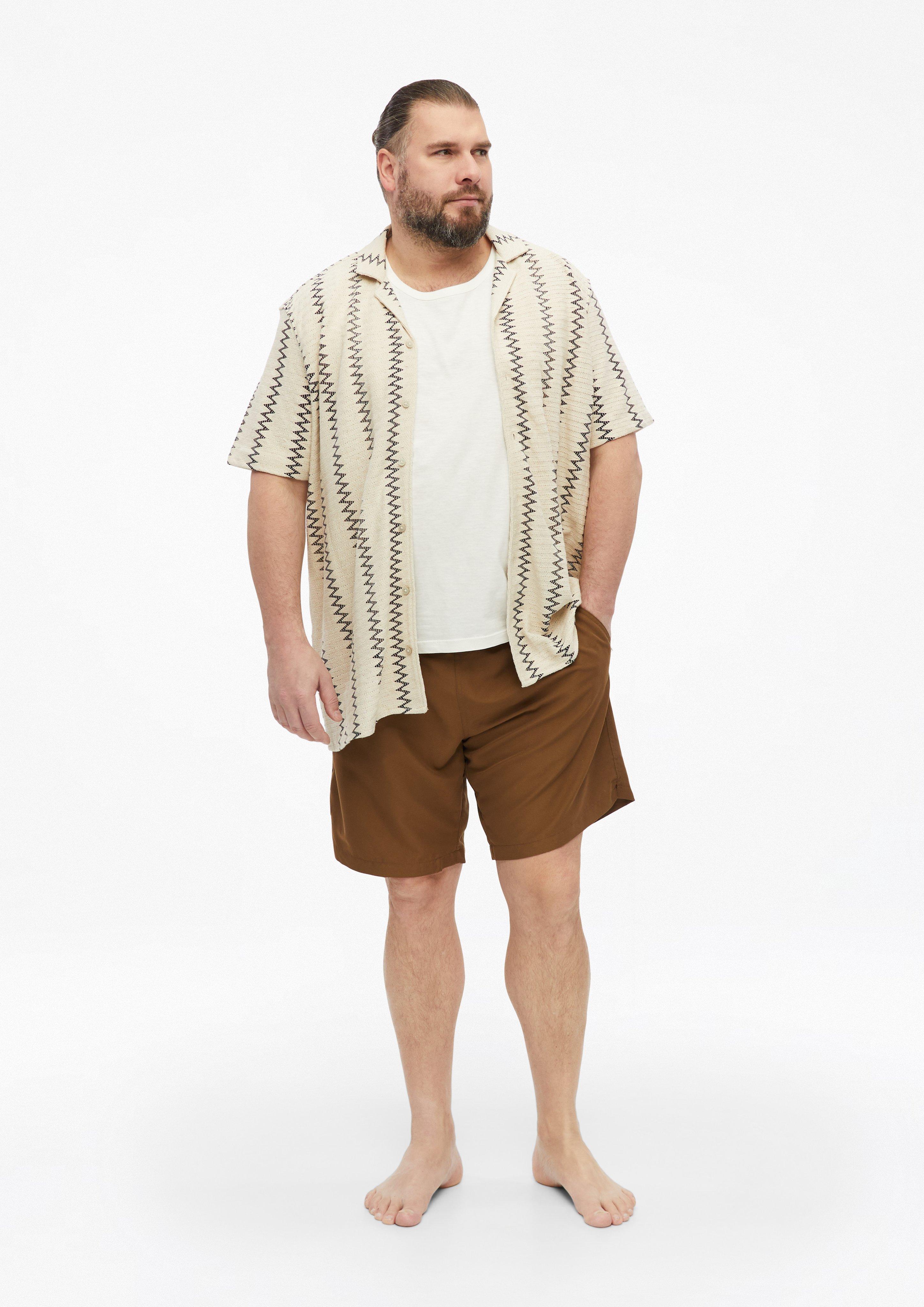 Men Swim shorts in brown by s.Oliver Men Big Sizes