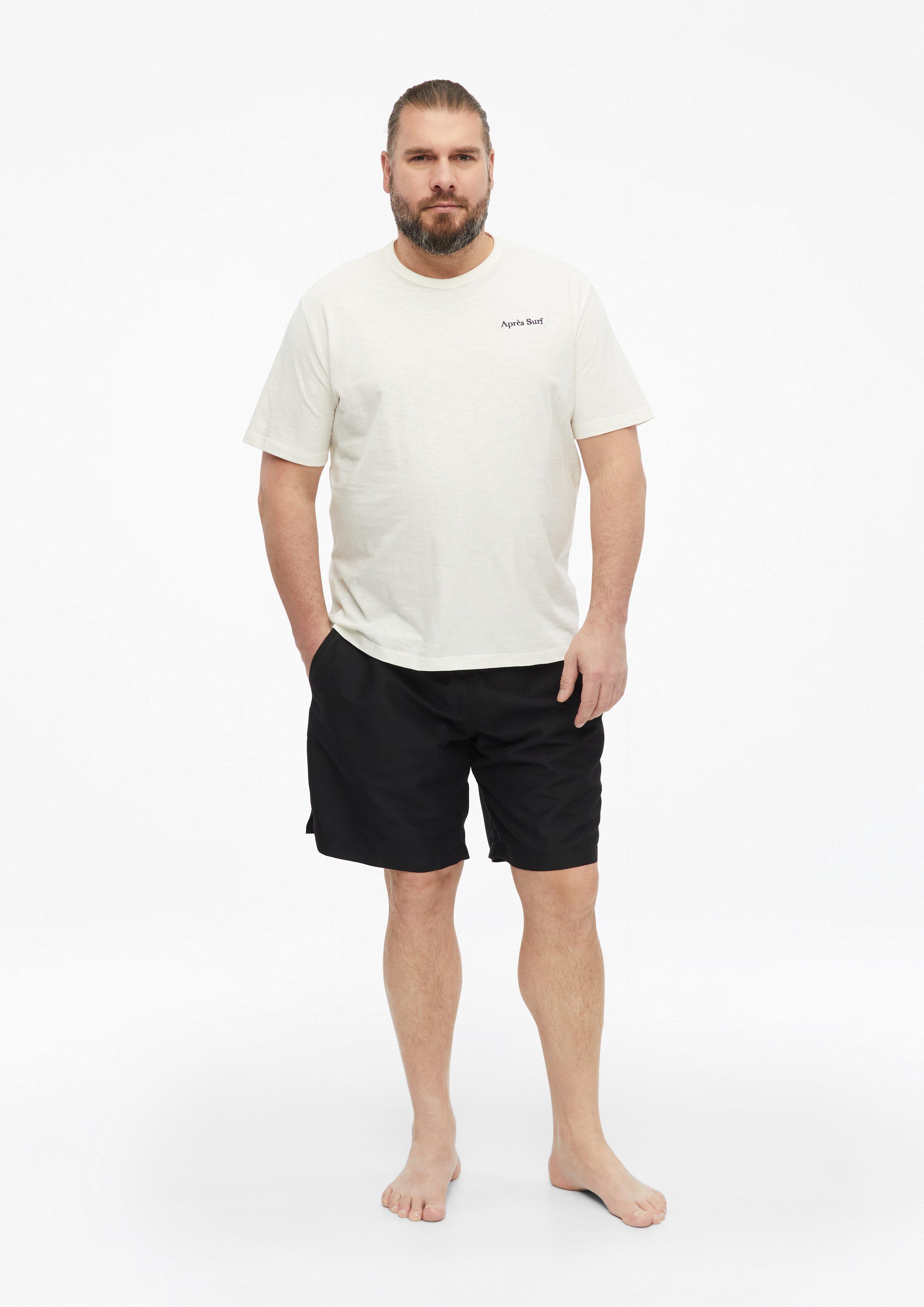 Men Swim shorts in black by s.Oliver Men Big Sizes