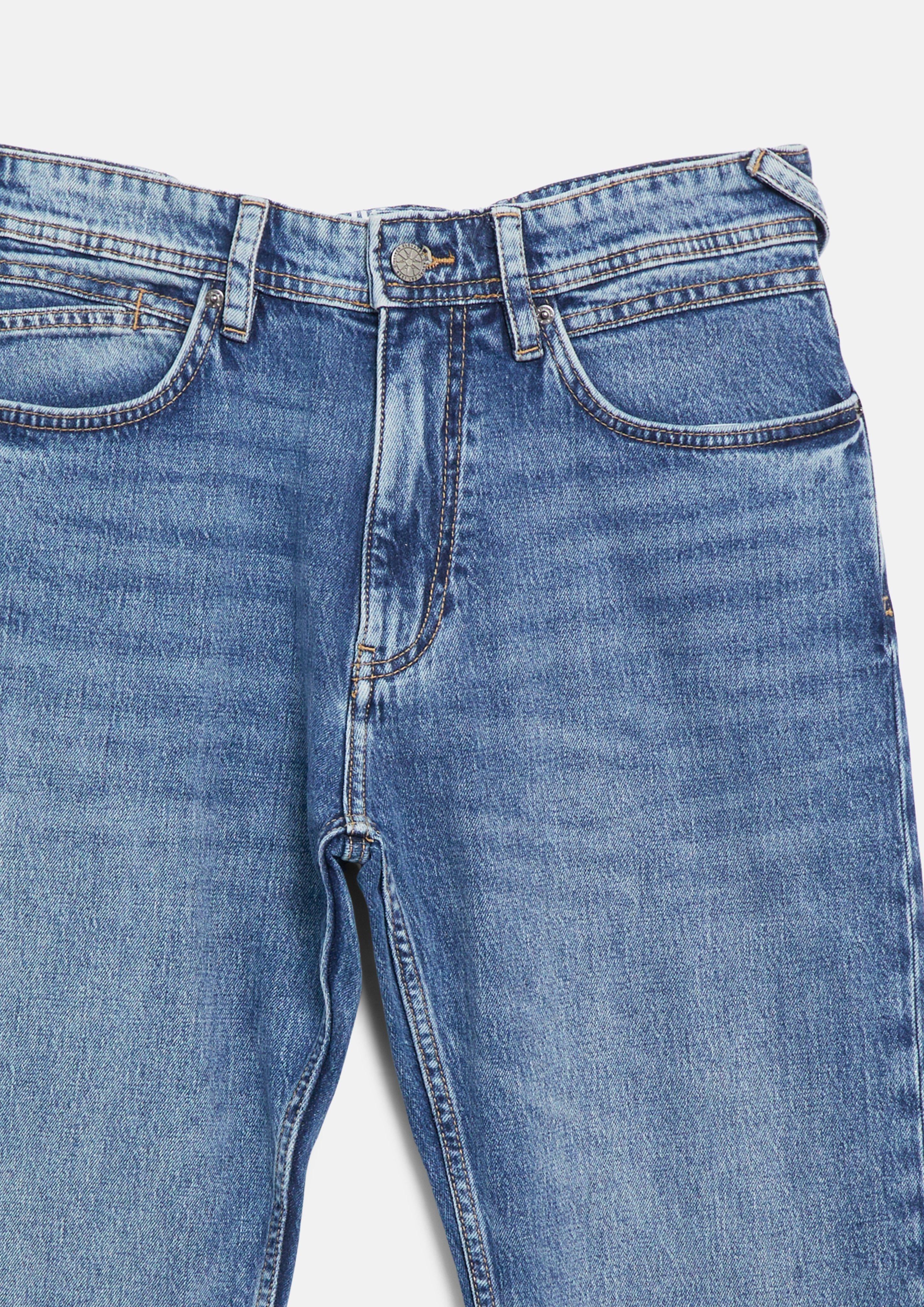 Heren Jeans Benito / Mid Rise in blauw van s.Oliver