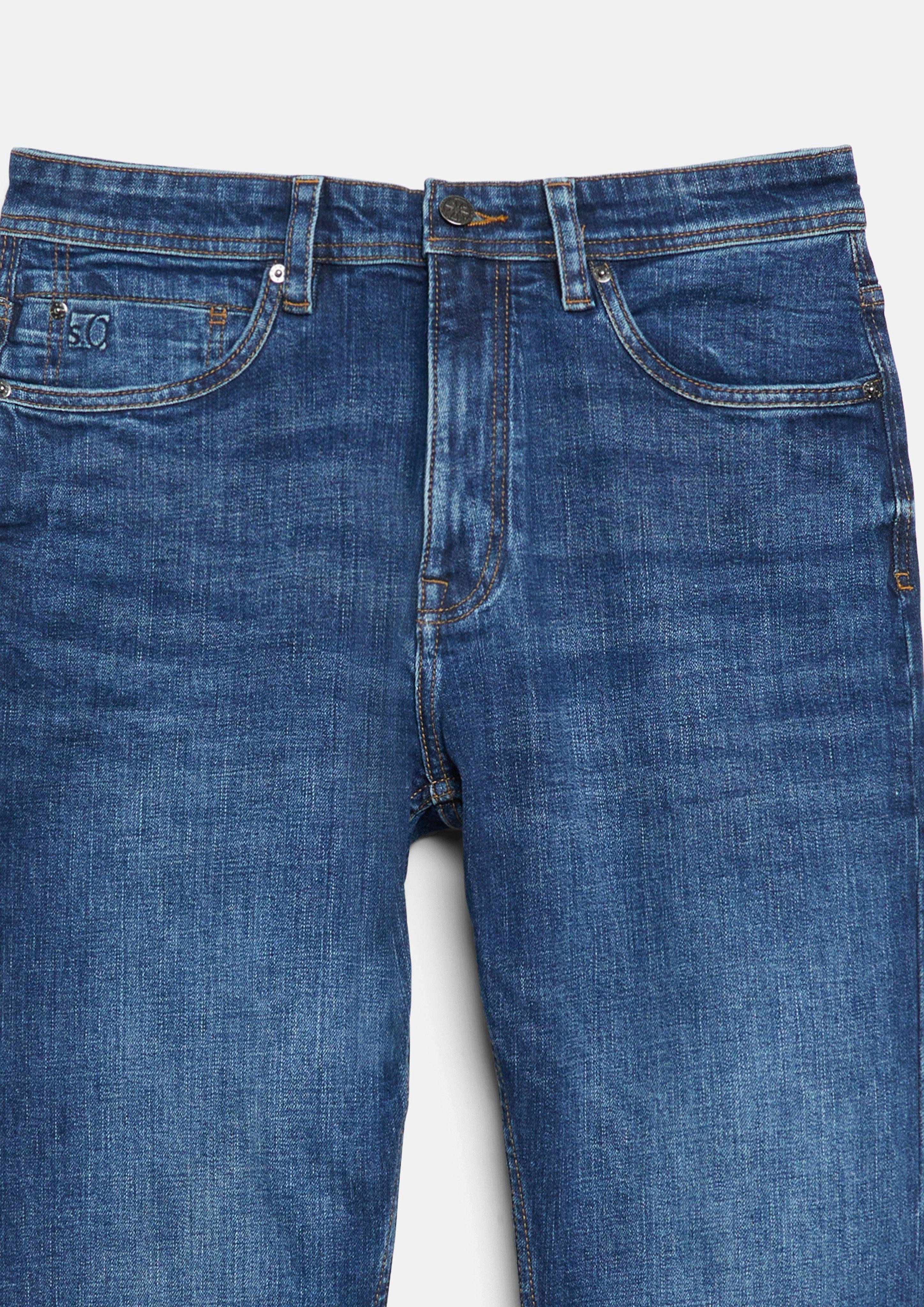 Herren Jeans Mauro / Tapered Fit / Mid Rise in blau von s.Oliver