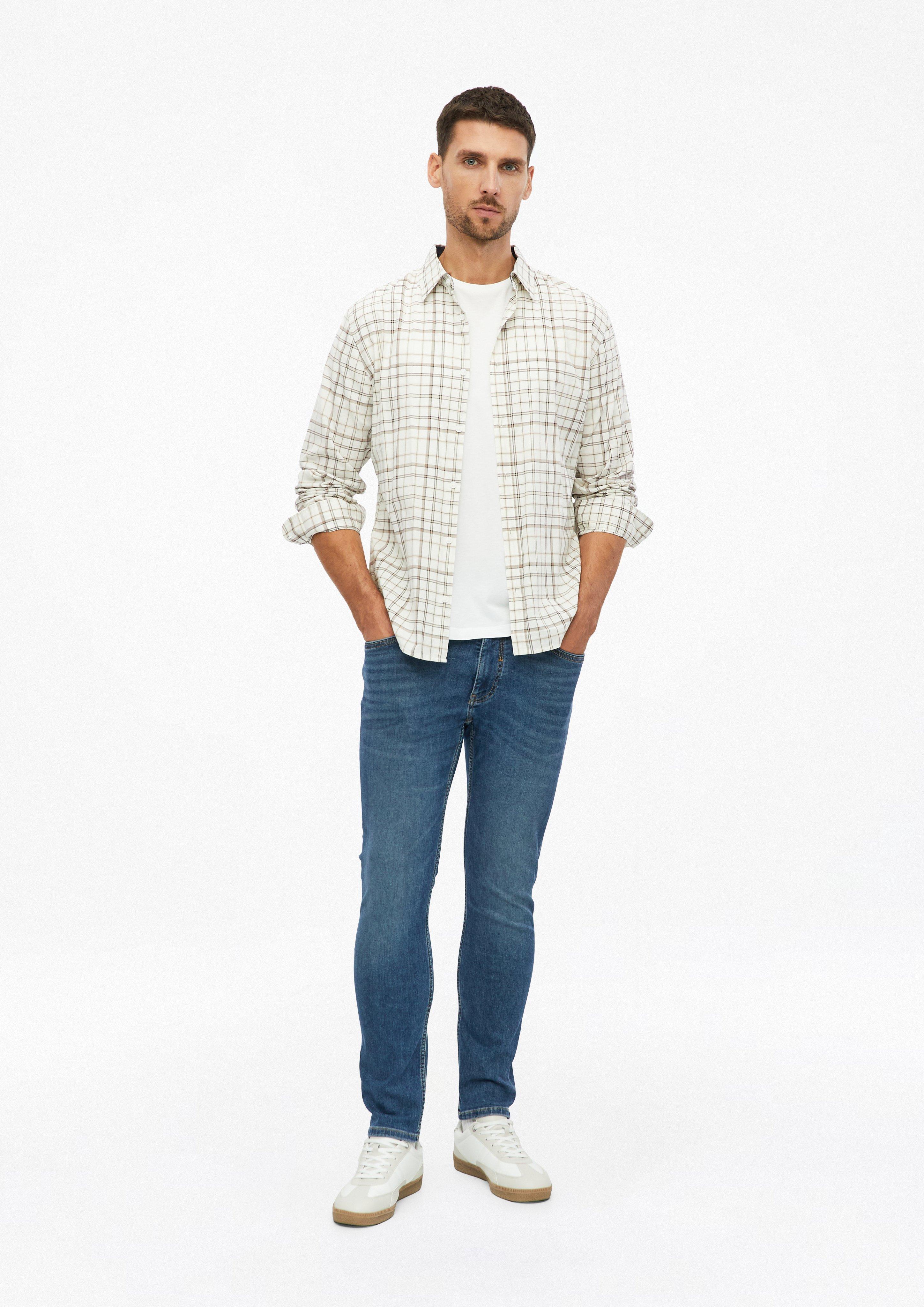 Herren Jeans Nelio / Slim Fit / Mid Rise / Hyper-Stretch in blau von s.Oliver