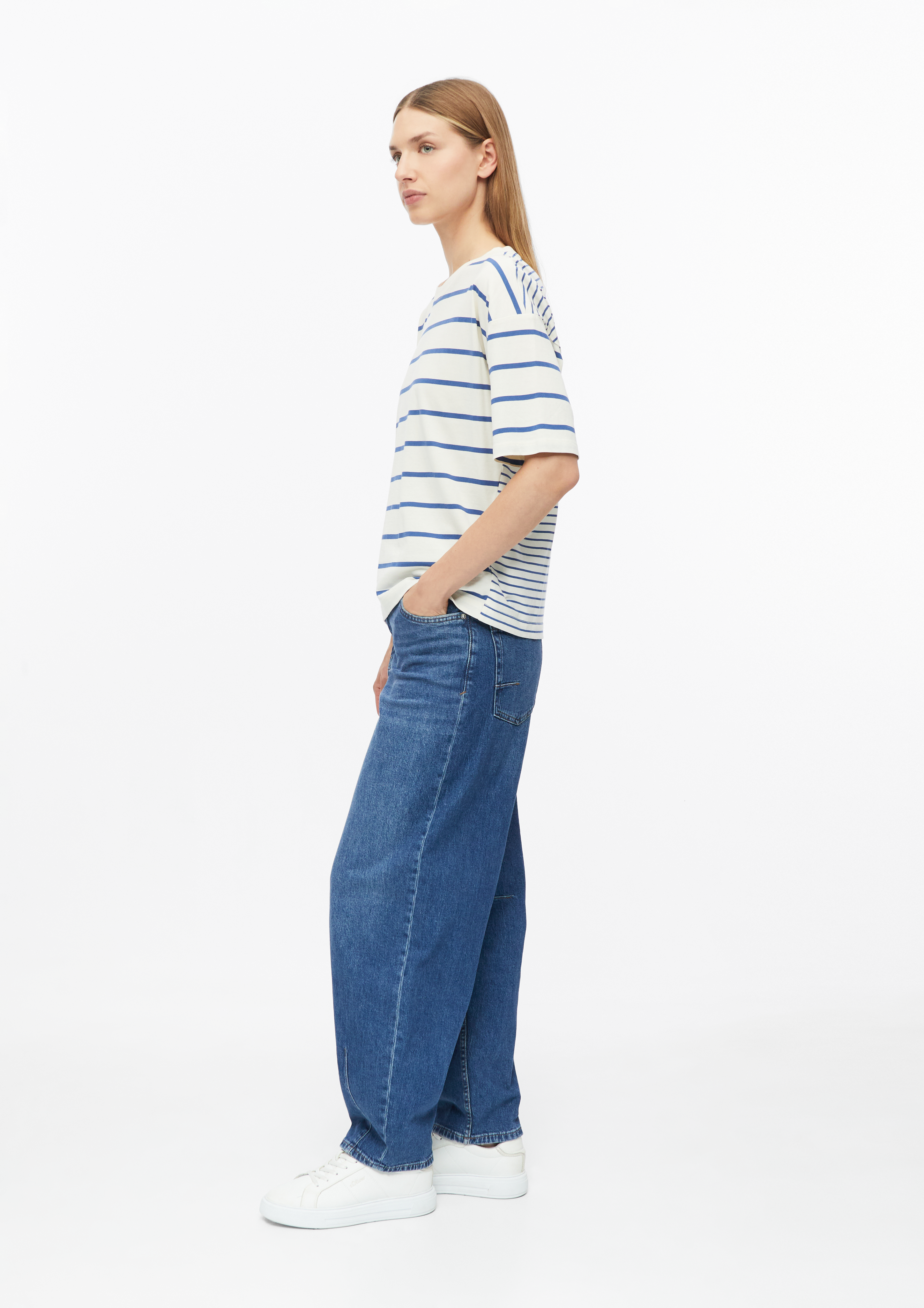 Damen T-Shirt in blau von s.Oliver